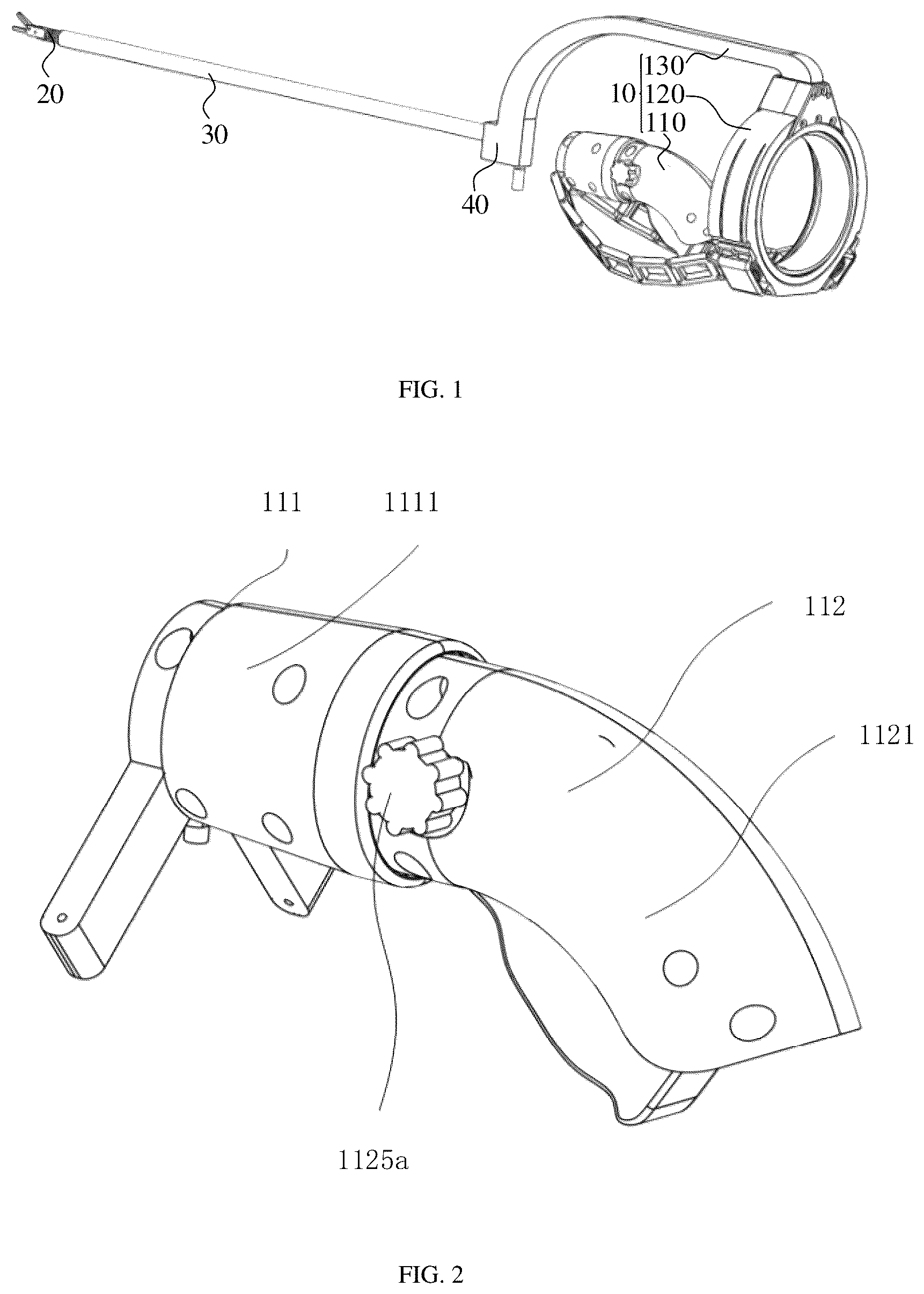 Patent US12496083 Figure 1 – Attachment assembly, control handle, series motion mechanism, and minimally invasive surgical instrument