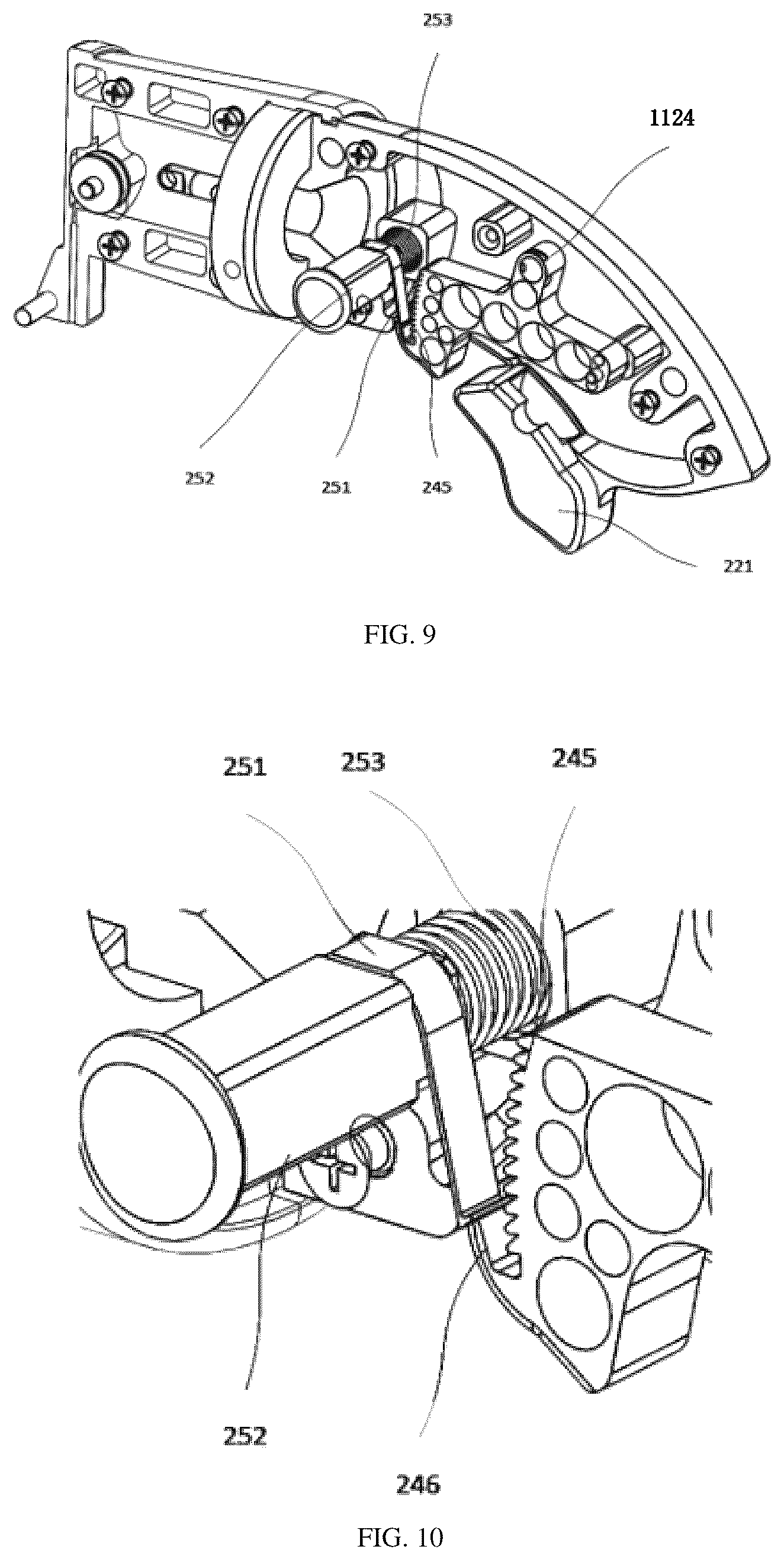 Patent US12496083 Figure 5 – Attachment assembly, control handle, series motion mechanism, and minimally invasive surgical instrument