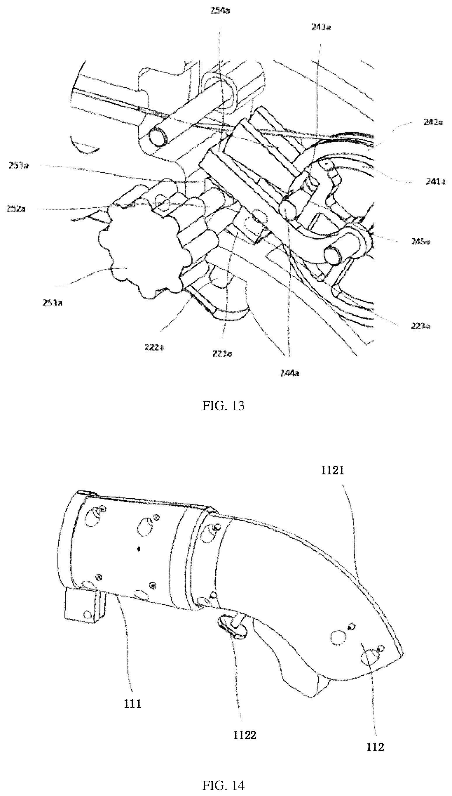 Patent US12496083 Figure 7 – Attachment assembly, control handle, series motion mechanism, and minimally invasive surgical instrument