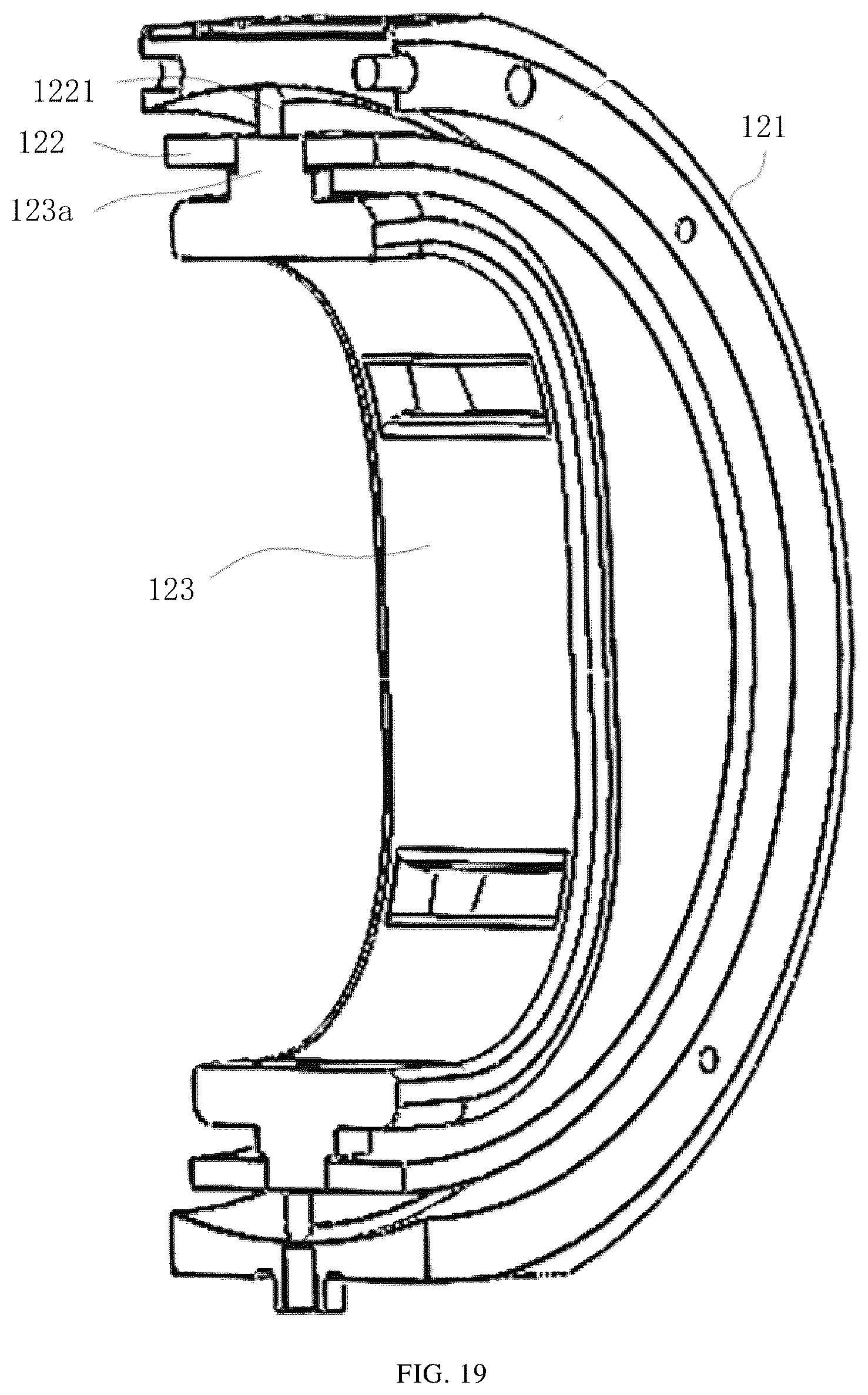Patent US12496083 Figure 10 – Attachment assembly, control handle, series motion mechanism, and minimally invasive surgical instrument