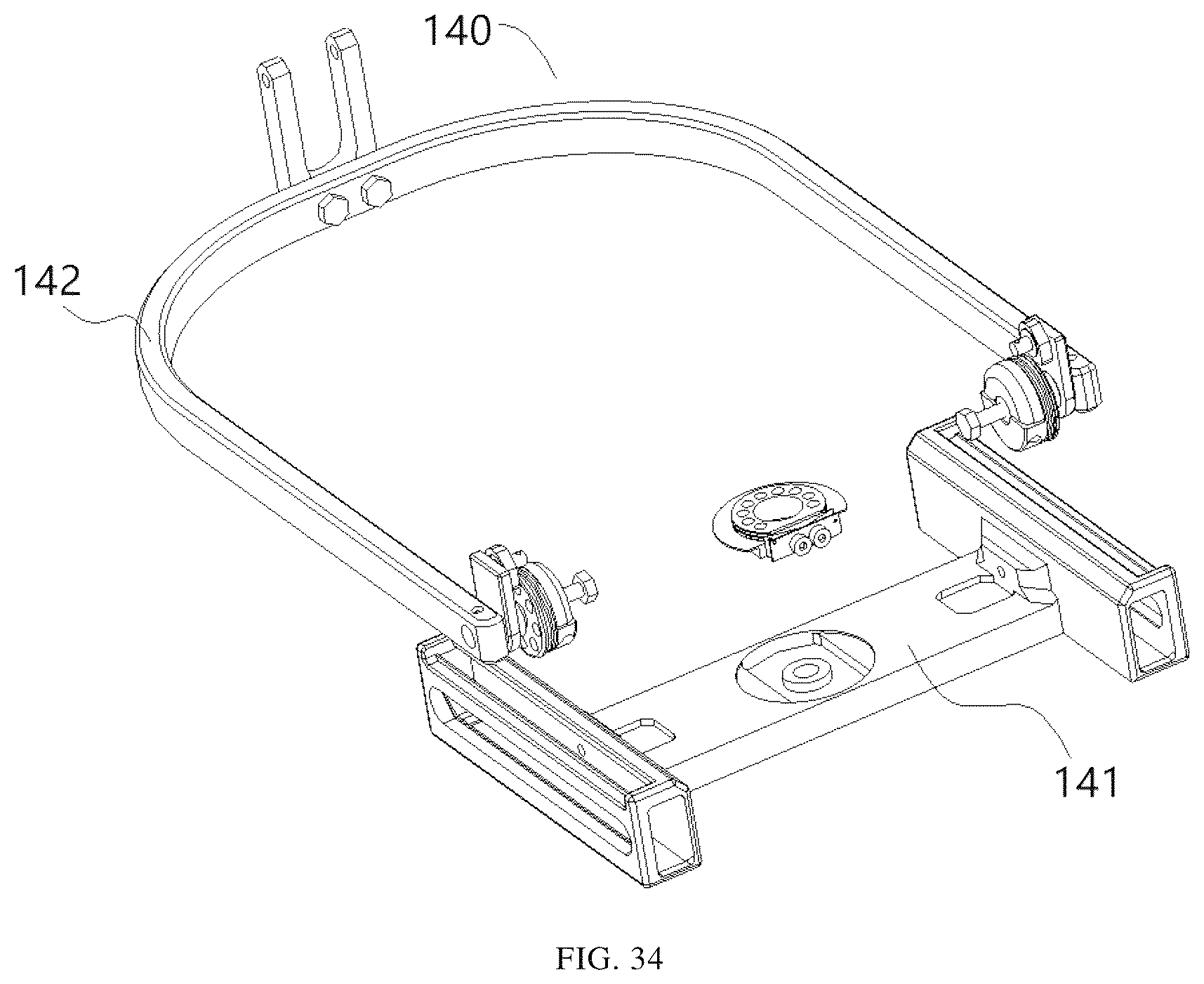Patent US12496083 Figure 19 – Attachment assembly, control handle, series motion mechanism, and minimally invasive surgical instrument