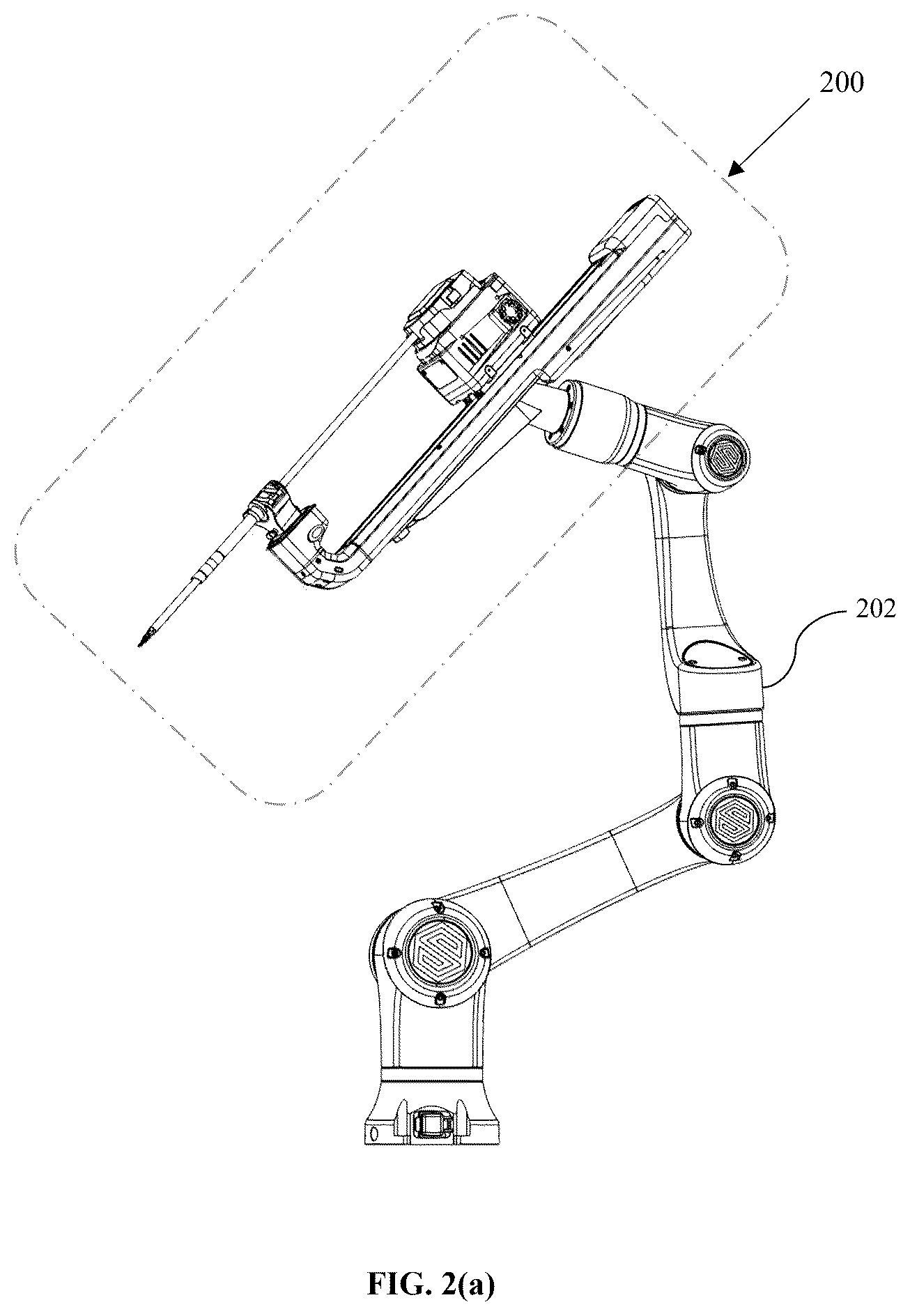 Patent US12496087 Figure 2 – Ultrasonic surgical device