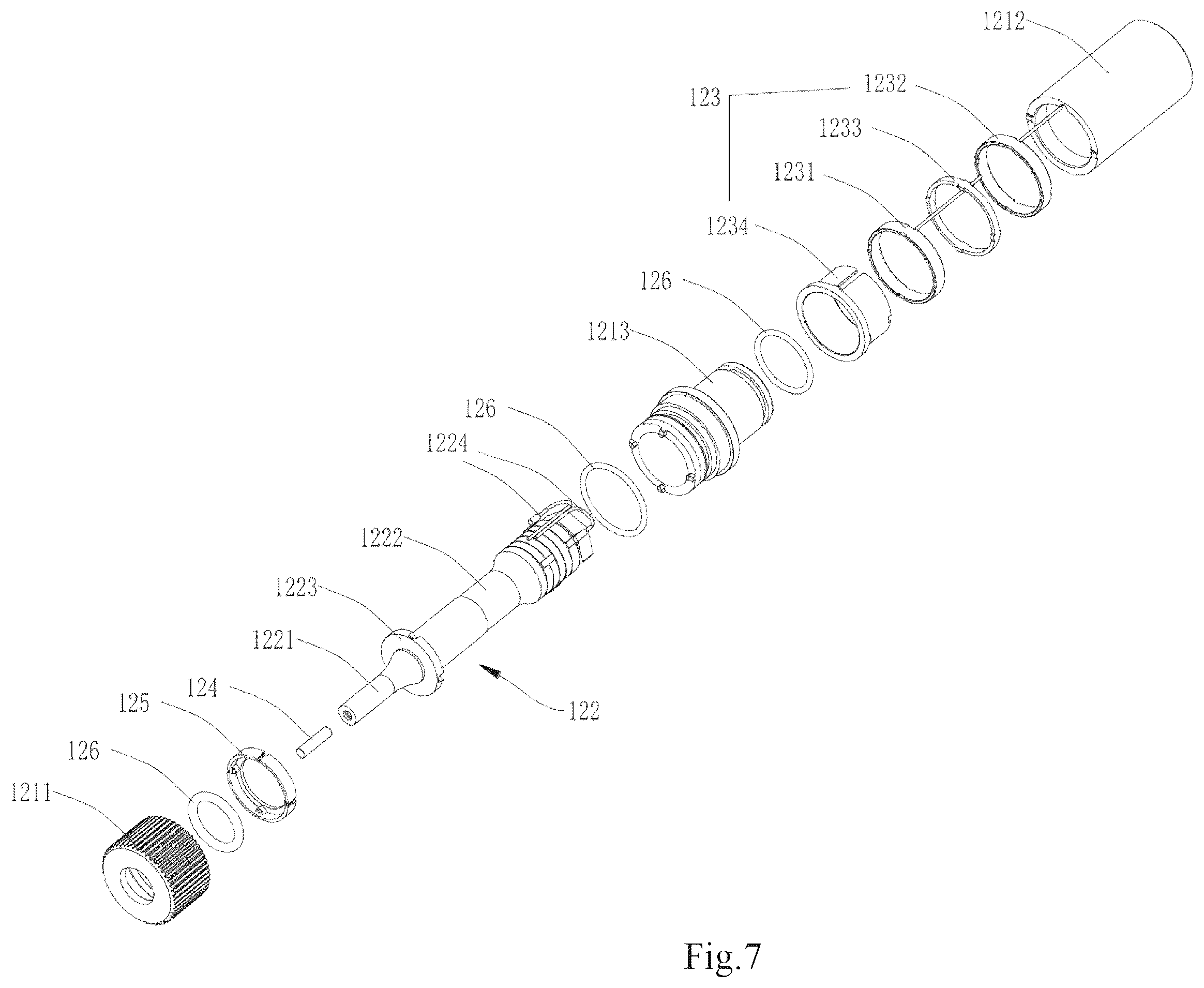 Patent US12496088 Figure 7 – Ultrasonic scalpel, energy instrument for surgery, and power adjustment method therefor