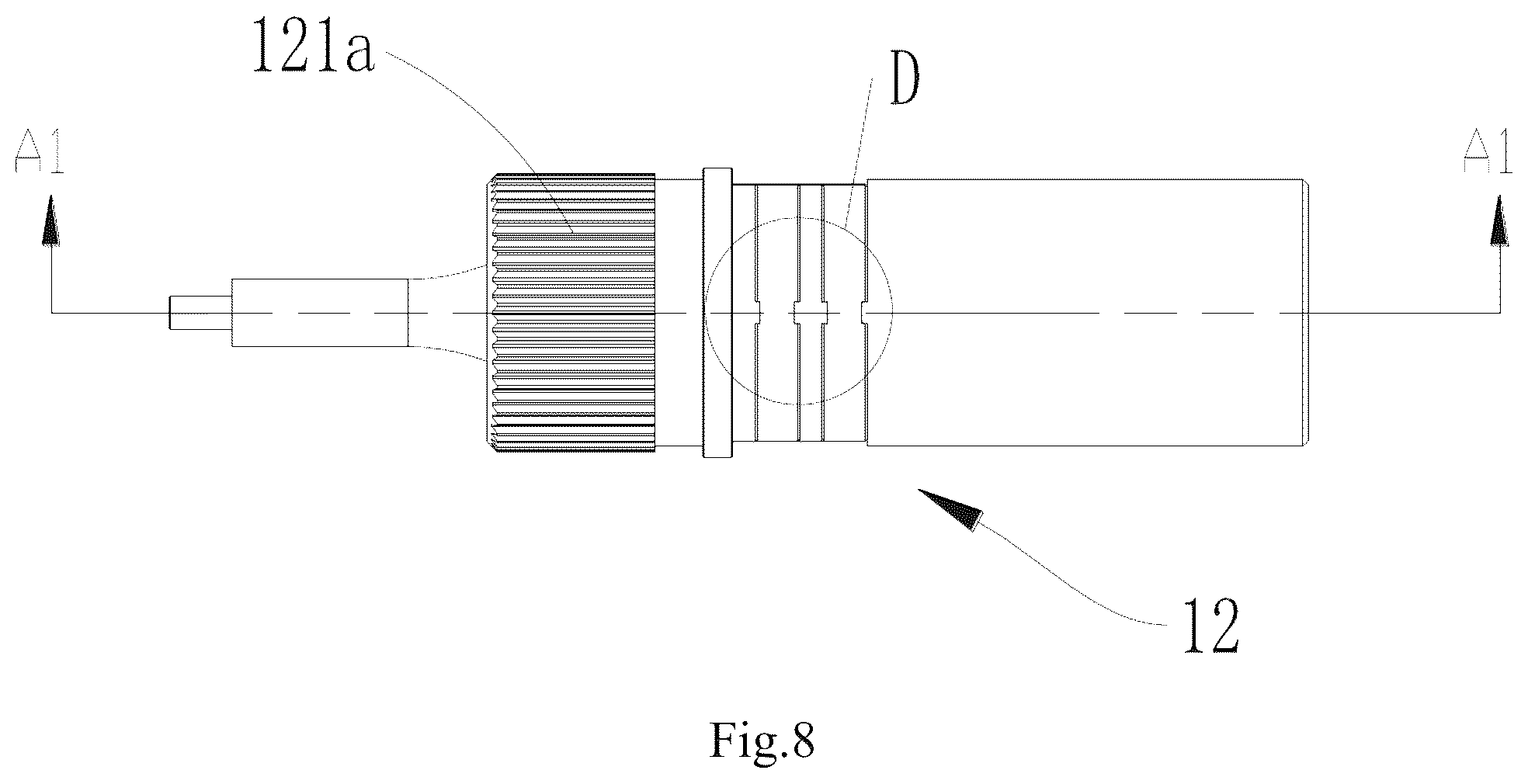 Patent US12496088 Figure 8 – Ultrasonic scalpel, energy instrument for surgery, and power adjustment method therefor