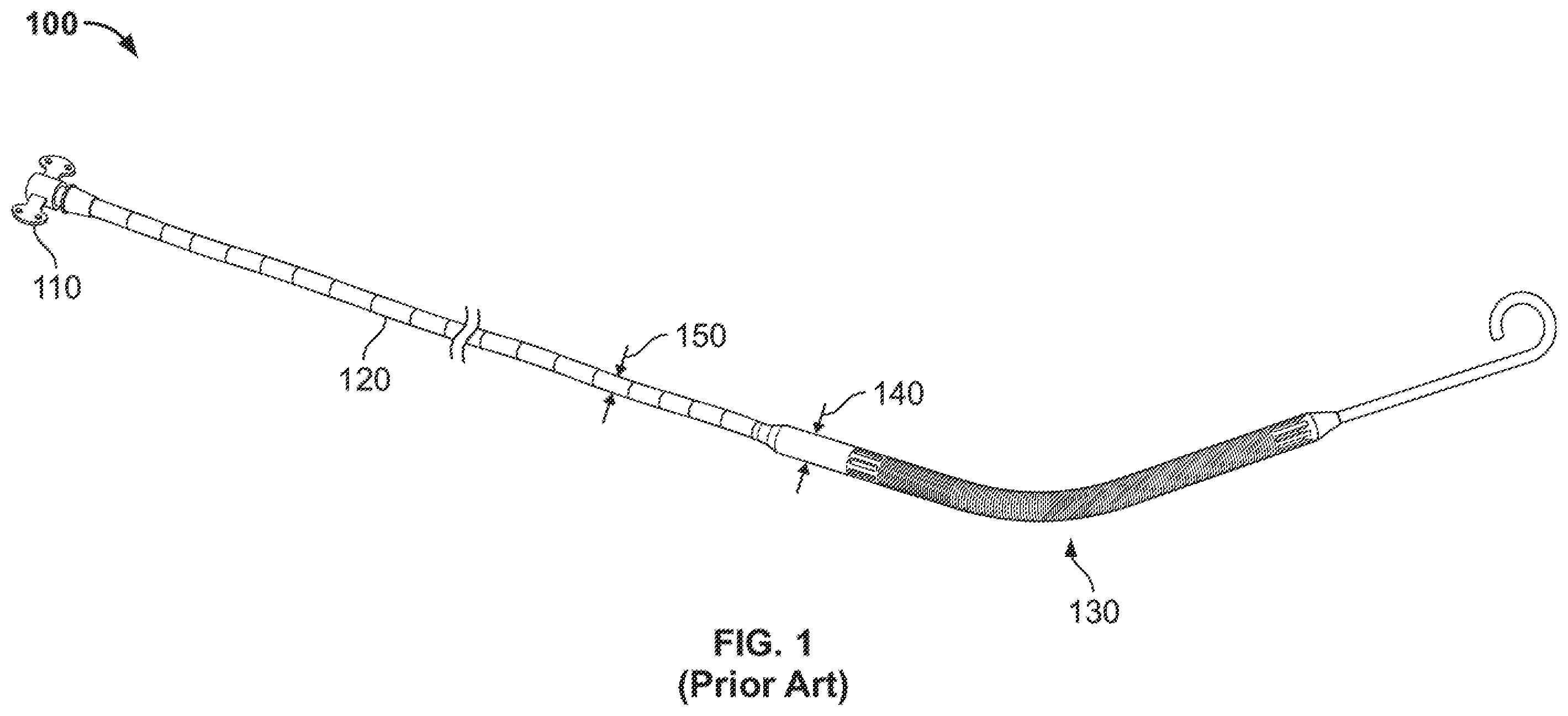 Patent US12496095 Figure 1 – Integrated expandable access for medical device introducer