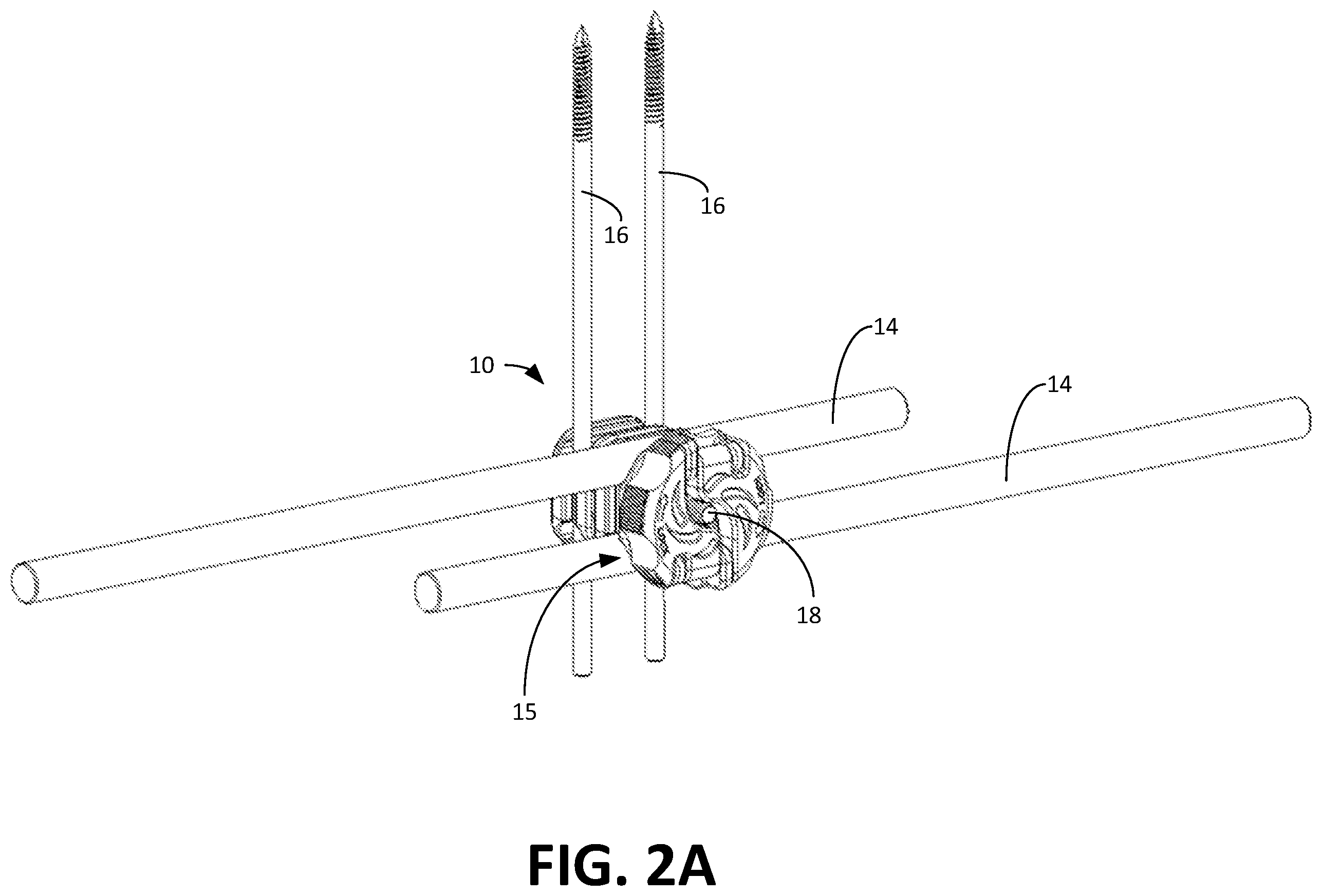 Patent US12496097 Figure 3 – Universal clamp apparatus for bone fixation device