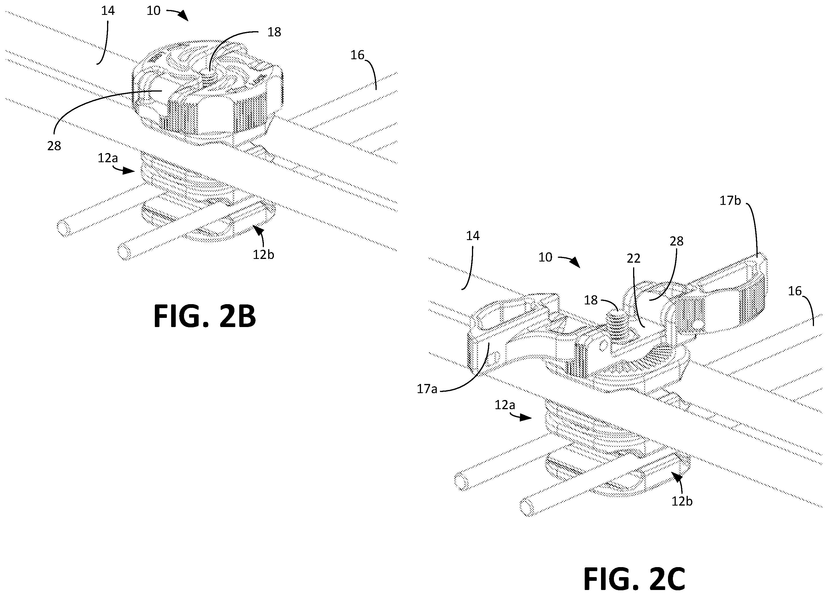 Patent US12496097 Figure 4 – Universal clamp apparatus for bone fixation device