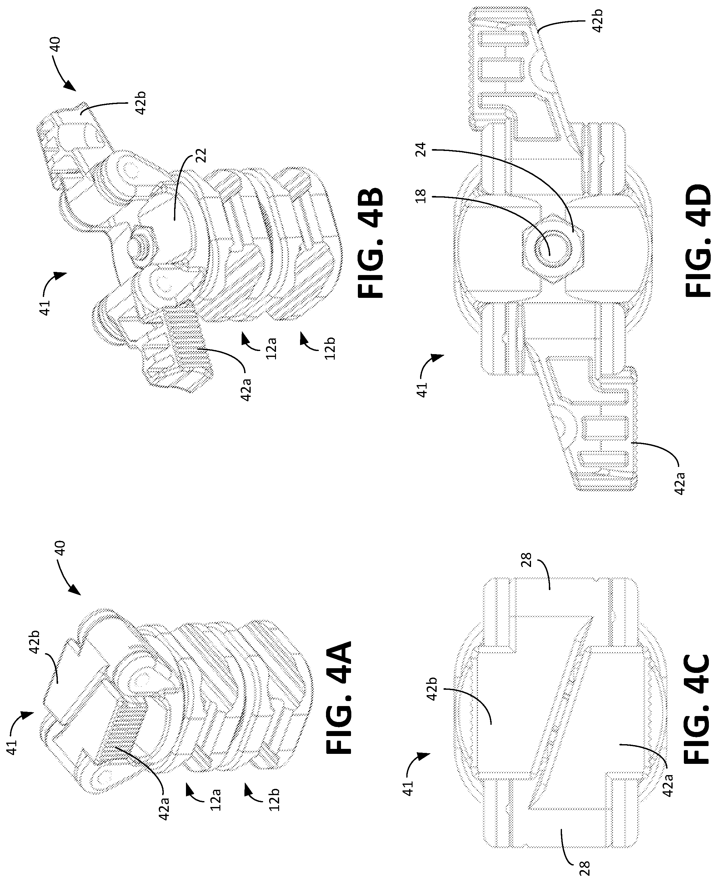 Patent US12496097 Figure 6 – Universal clamp apparatus for bone fixation device