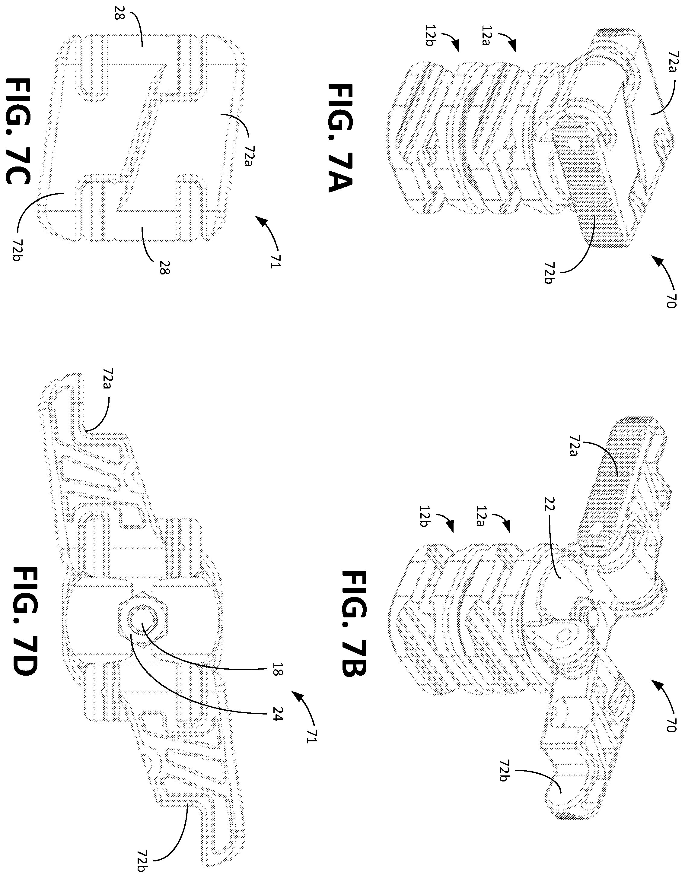 Patent US12496097 Figure 9 – Universal clamp apparatus for bone fixation device