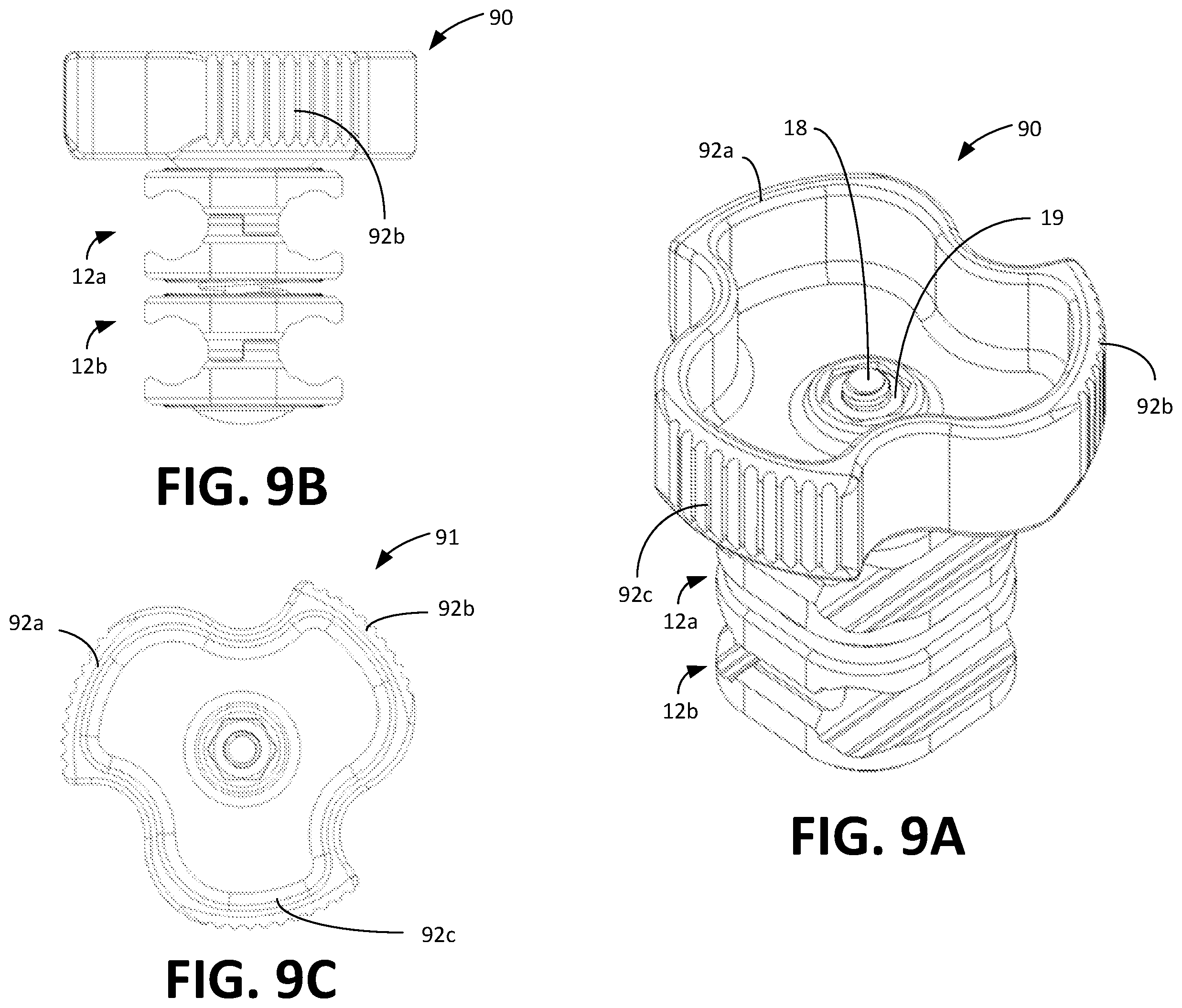 Patent US12496097 Figure 11 – Universal clamp apparatus for bone fixation device
