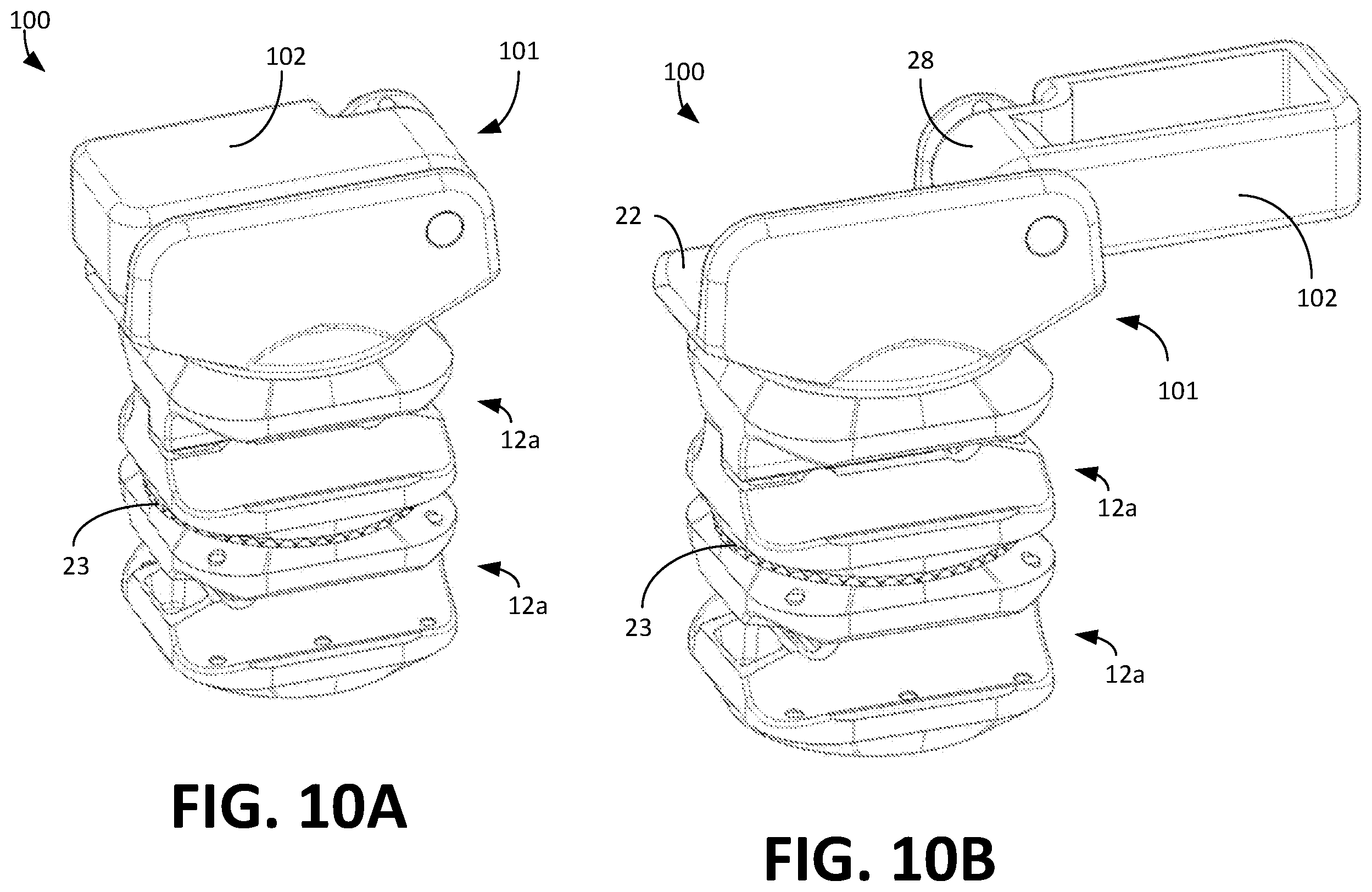 Patent US12496097 Figure 12 – Universal clamp apparatus for bone fixation device