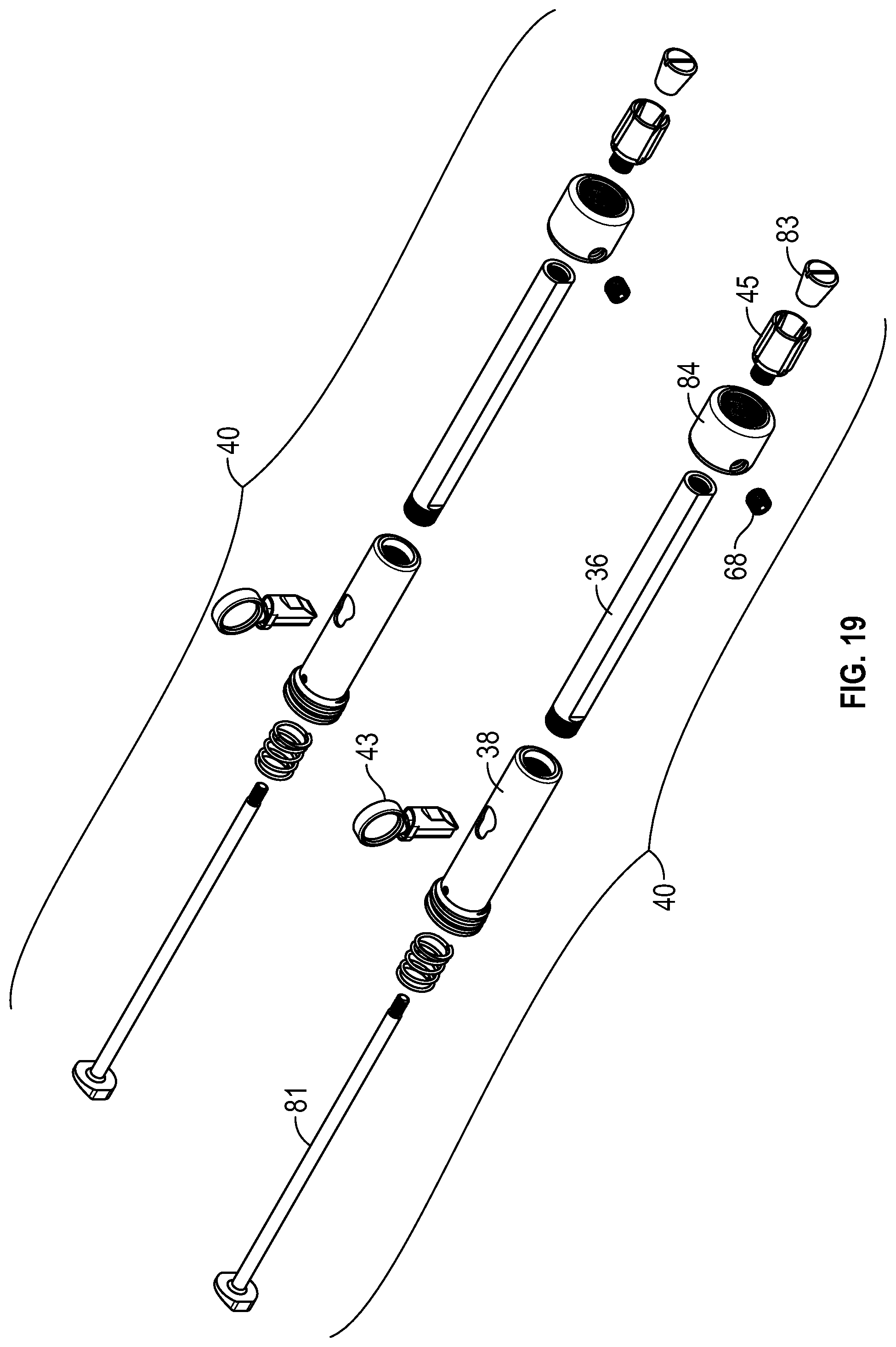 Patent US12496098 Figure 17 – Bone fixator with removable portion