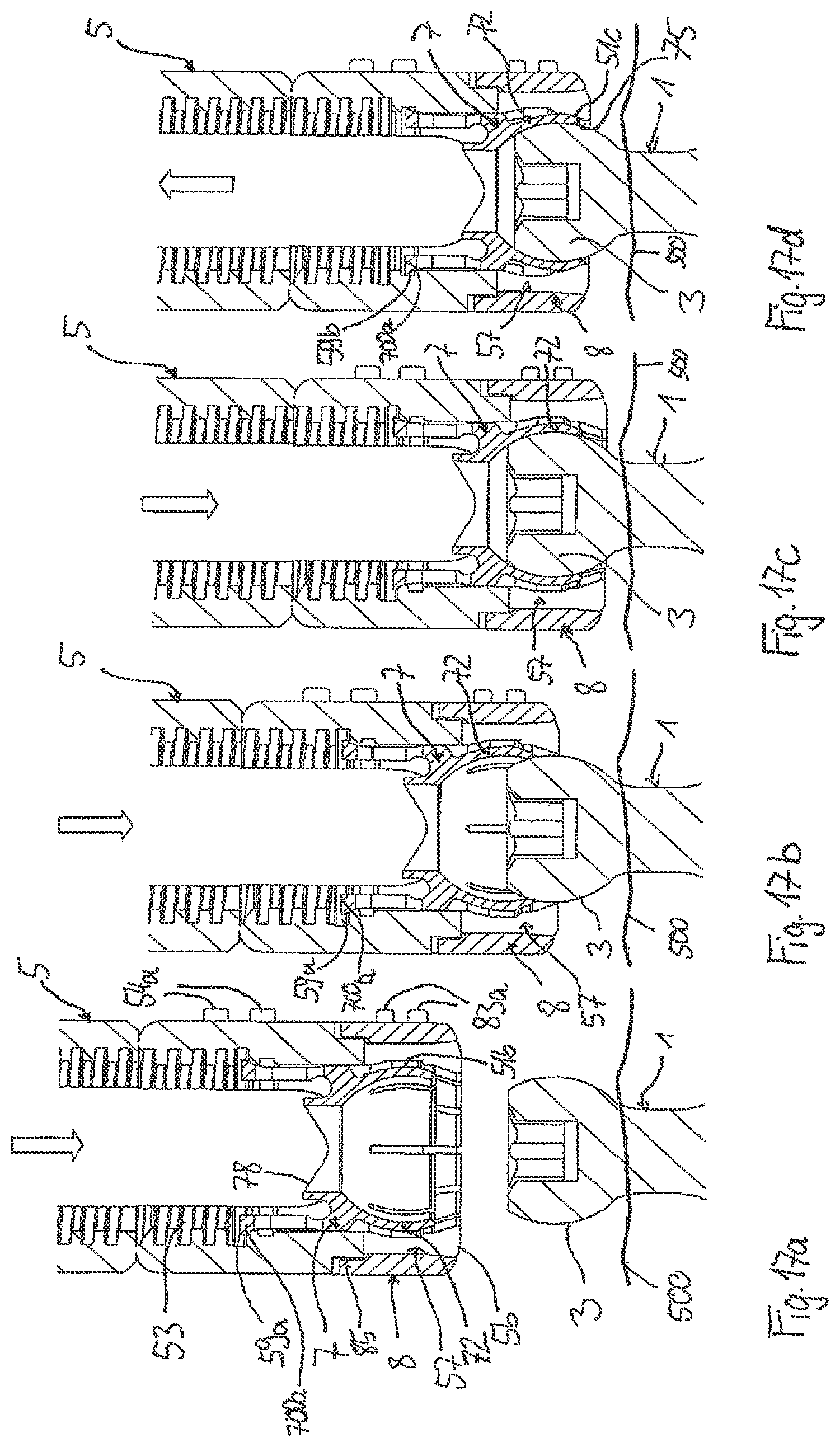 Patent US12496099 Figure 7 – Polyaxial bone anchoring device and system including an instrument and a polyaxial bone anchoring device