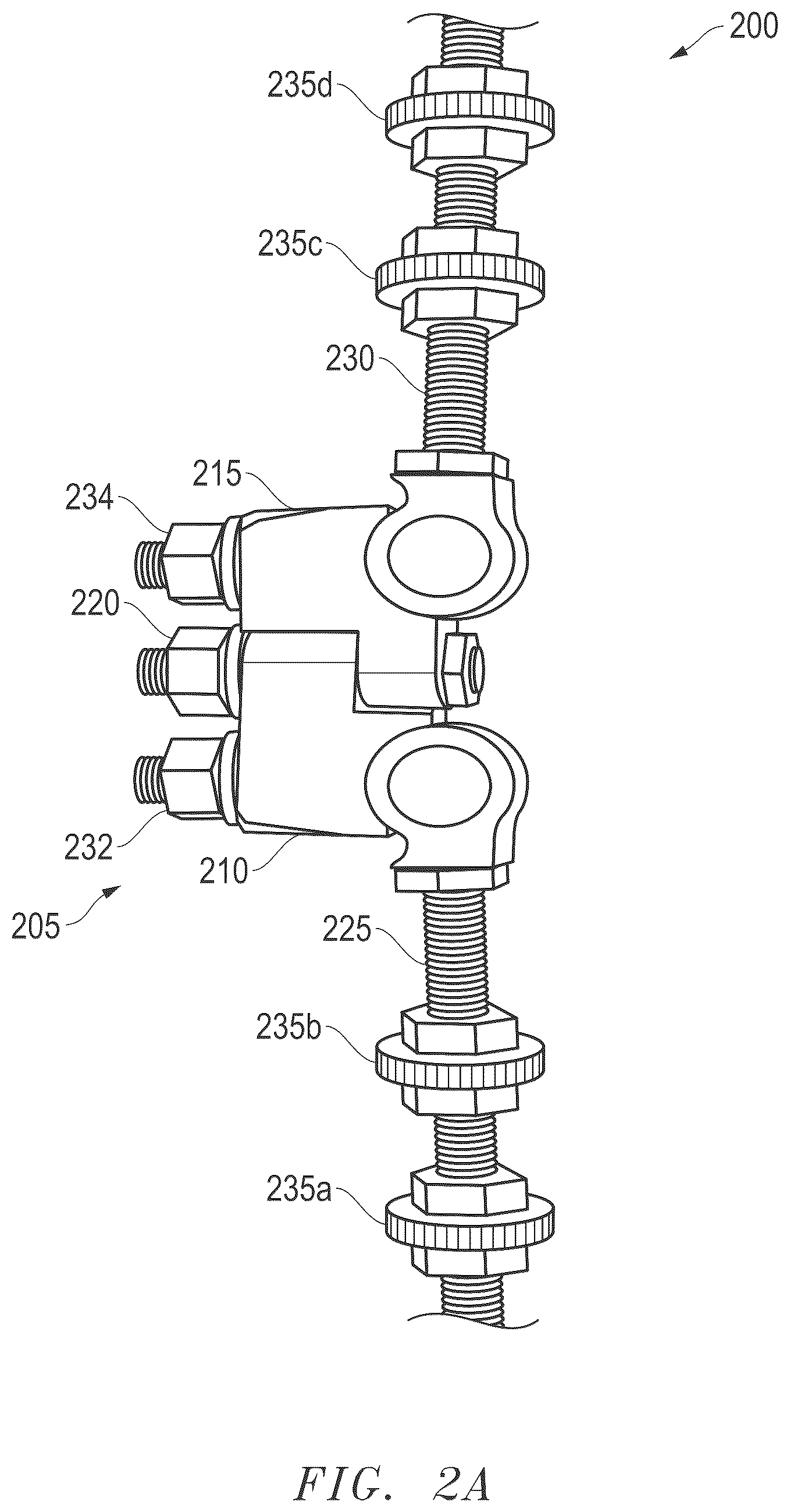 Patent US12496100 Figure 3 – Hinge-link spinal correction device and method