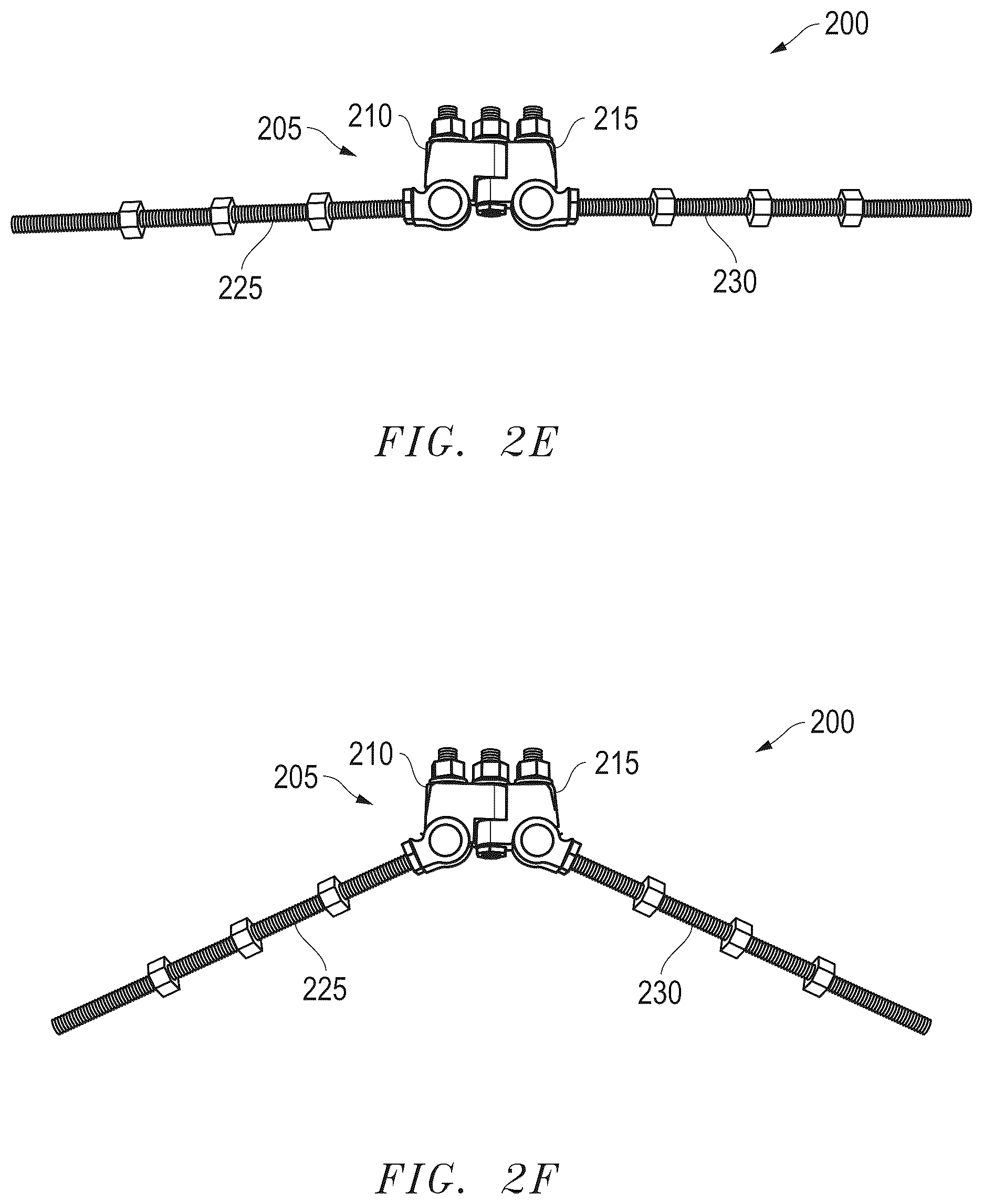 Patent US12496100 Figure 6 – Hinge-link spinal correction device and method