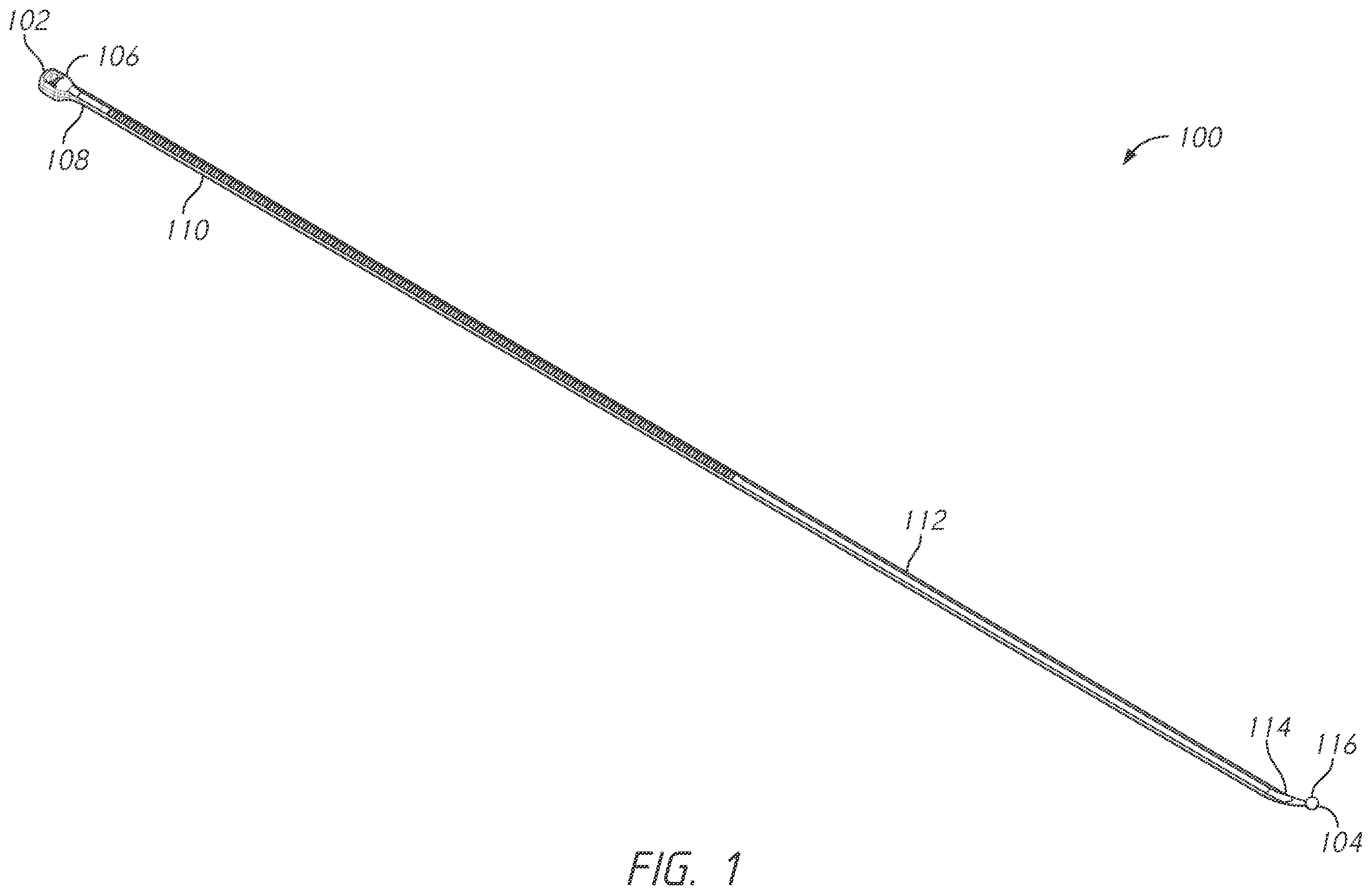 Patent US12496101 Figure 1 – Bone tie and bone tie inserter