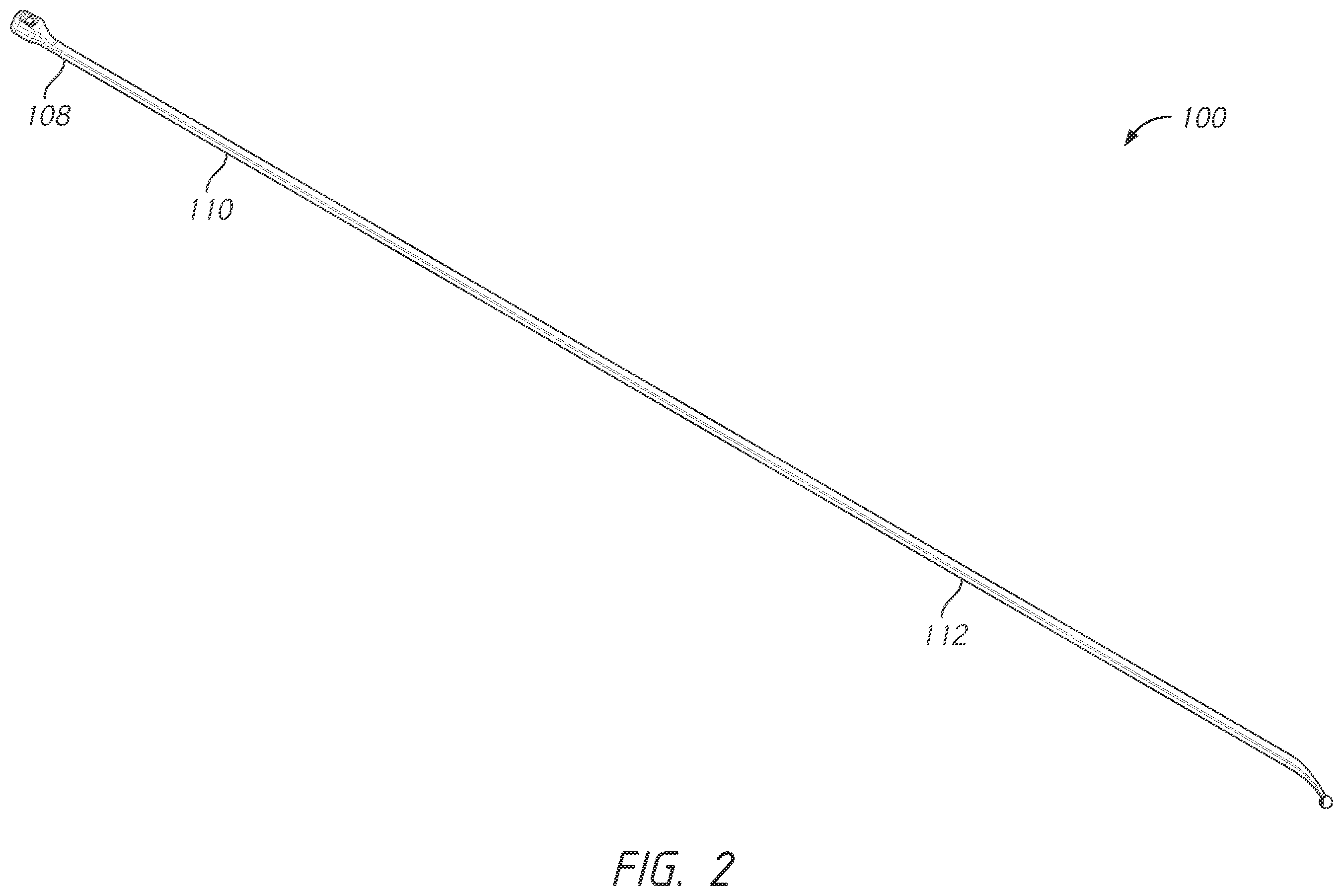 Patent US12496101 Figure 2 – Bone tie and bone tie inserter