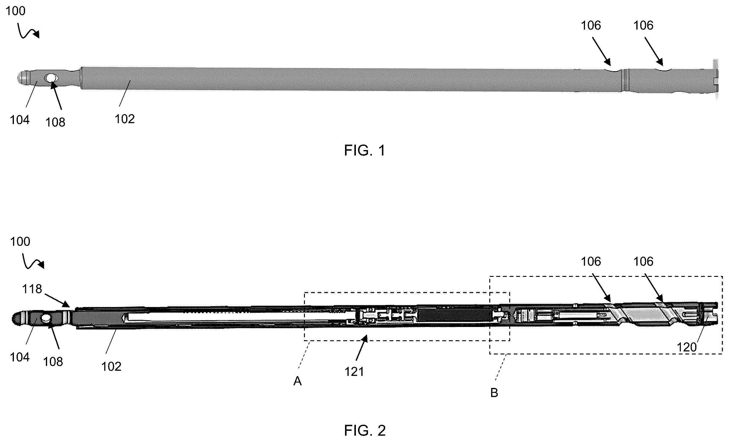 Patent US12496103 Figure 1 – Adjustable implant, system and methods