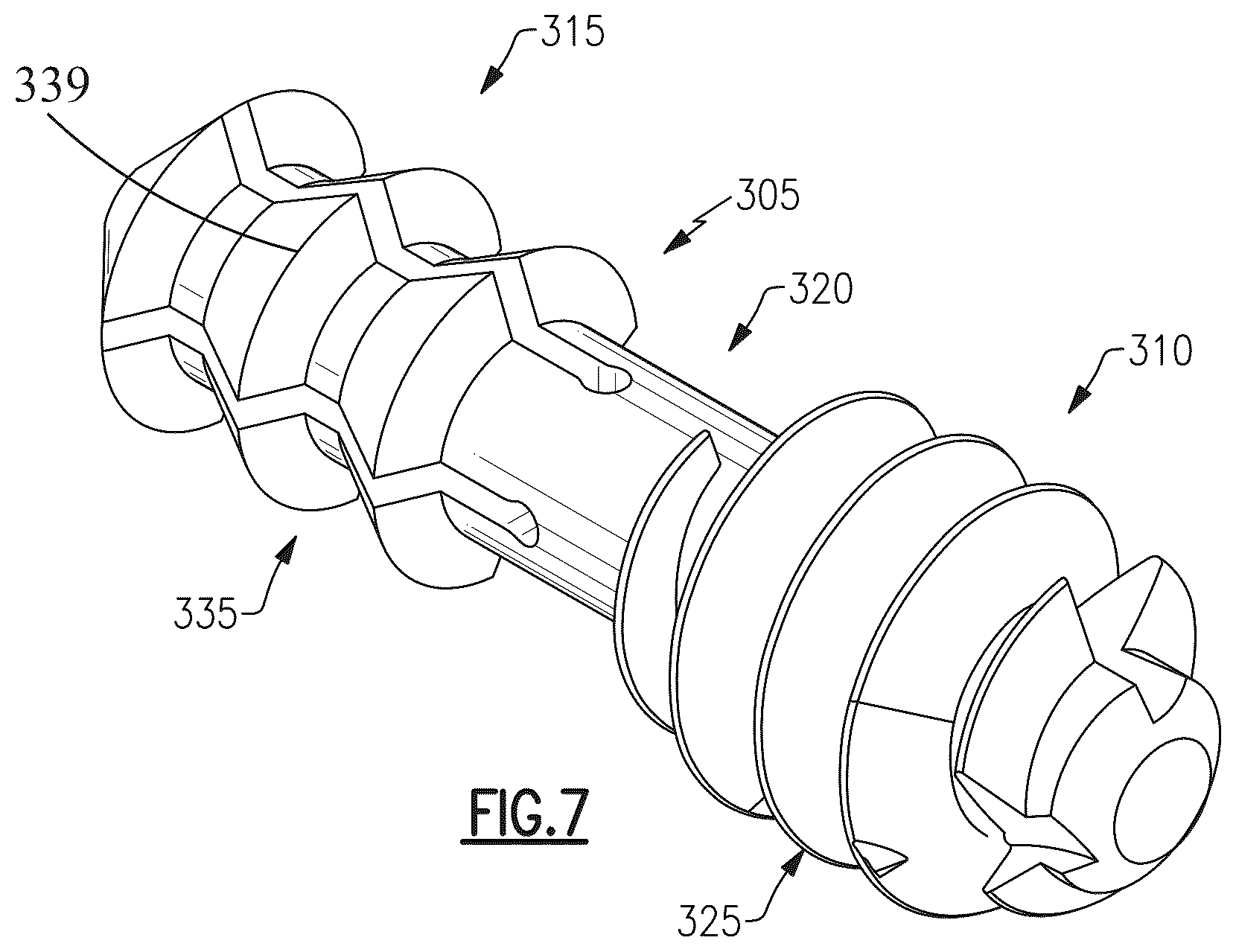 Patent US12496105 Figure 7 – Devices for generating and applying compression within a body
