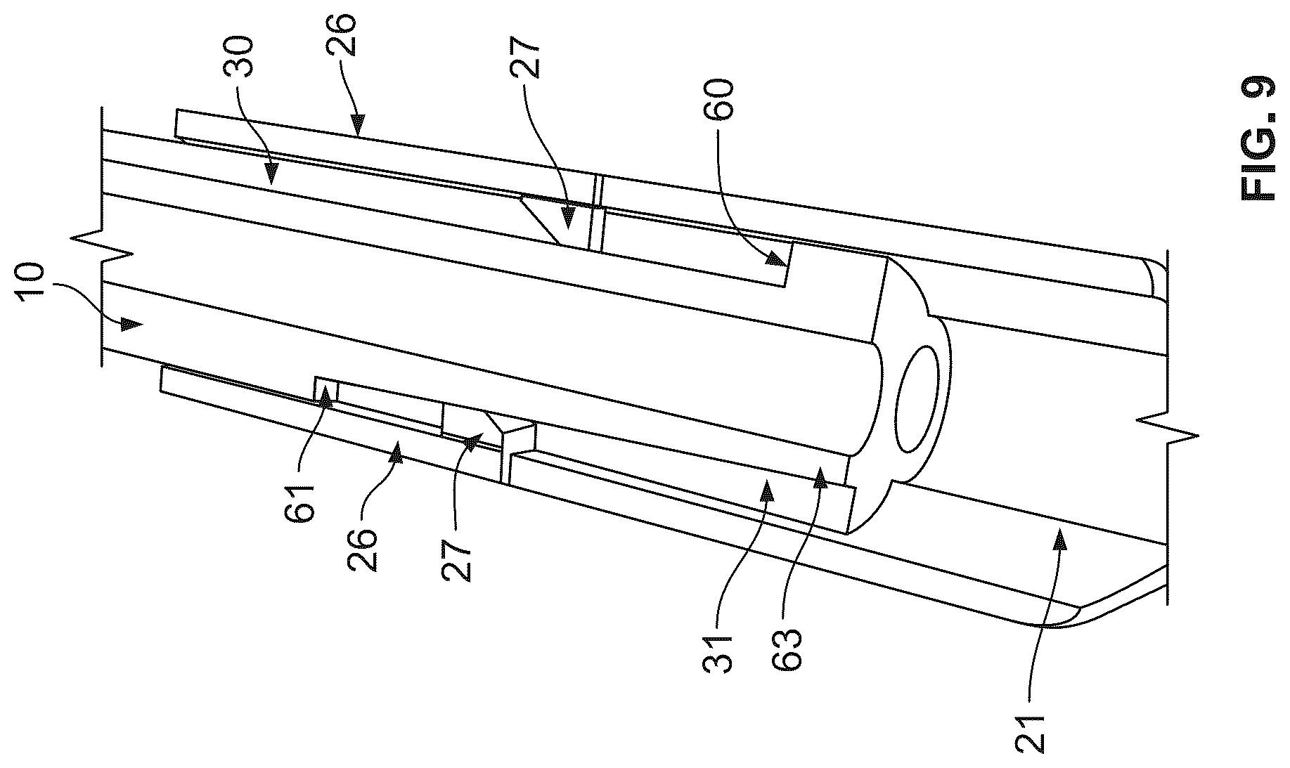 Patent US12496107 Figure 8 – Fracture fixation system