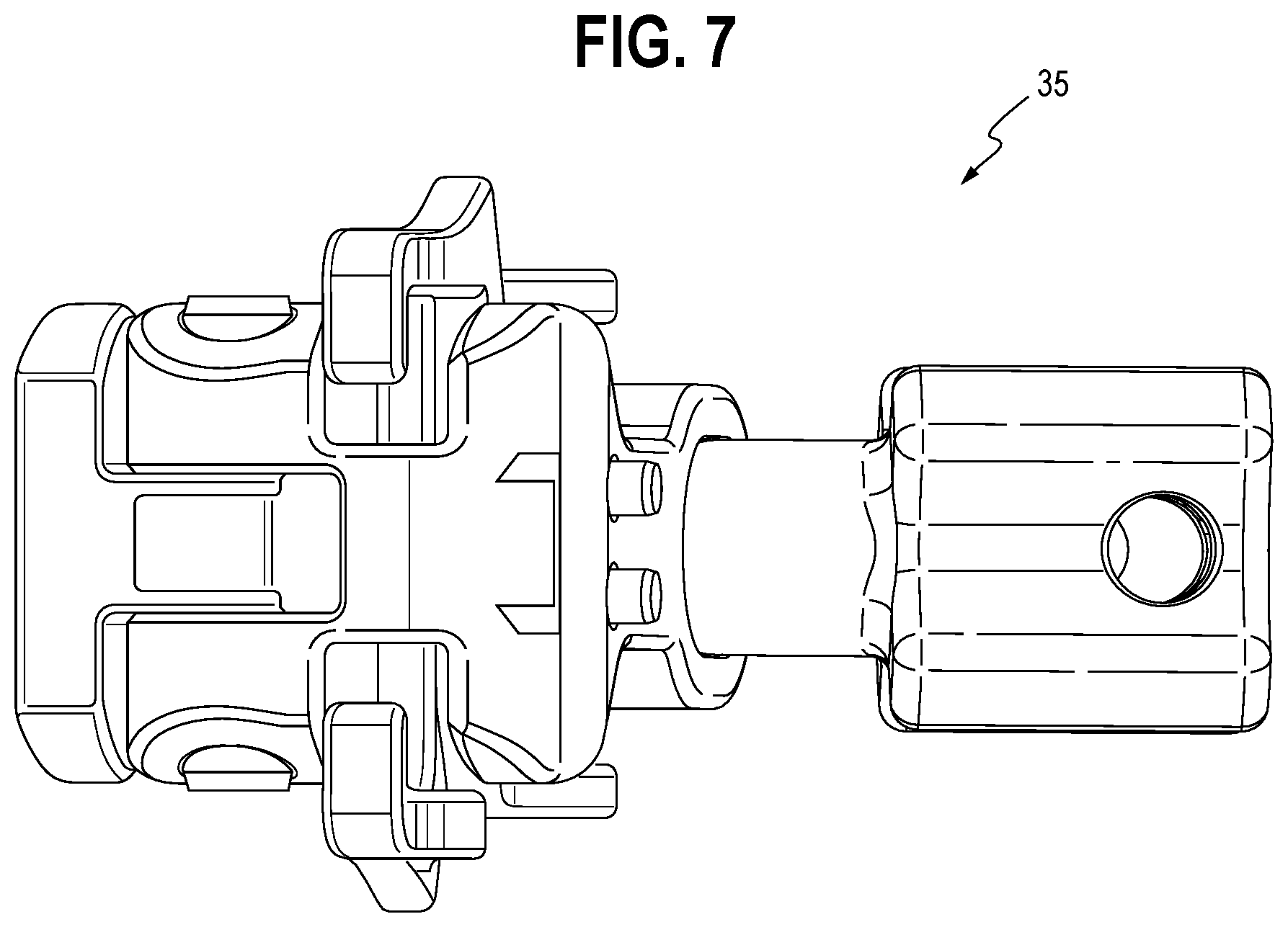 Patent US12496111 Figure 7 – Plate inserter tool
