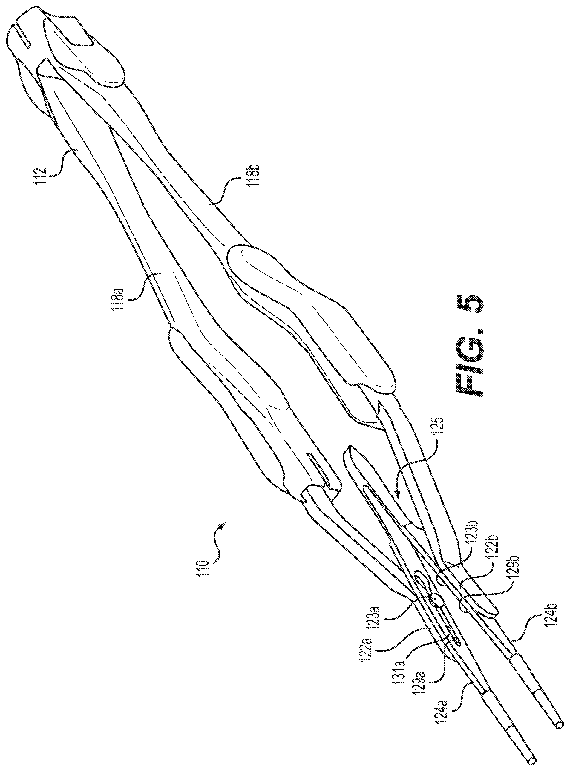 Patent US12496118 Figure 5 – Forceps having removable tips