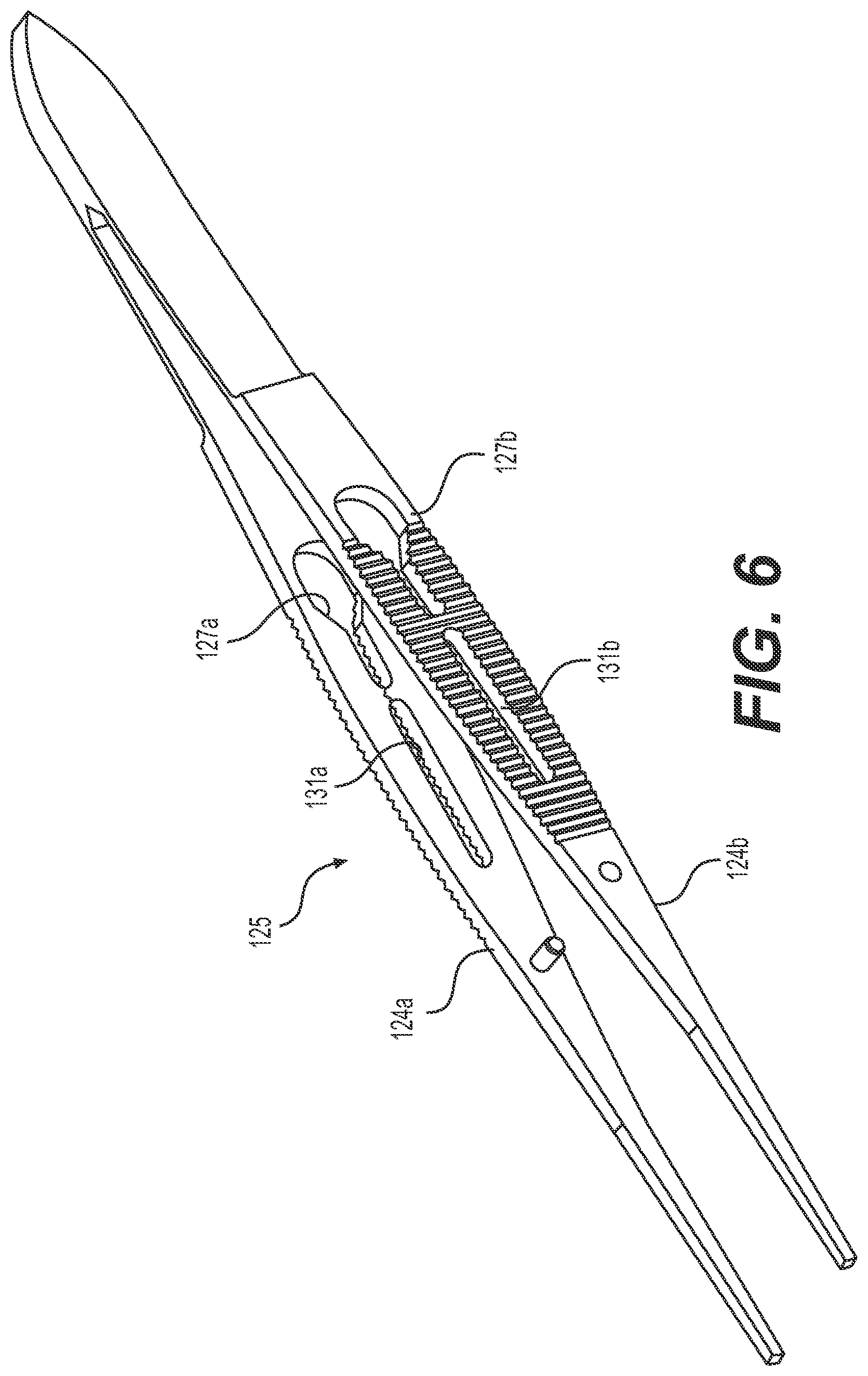 Patent US12496118 Figure 6 – Forceps having removable tips