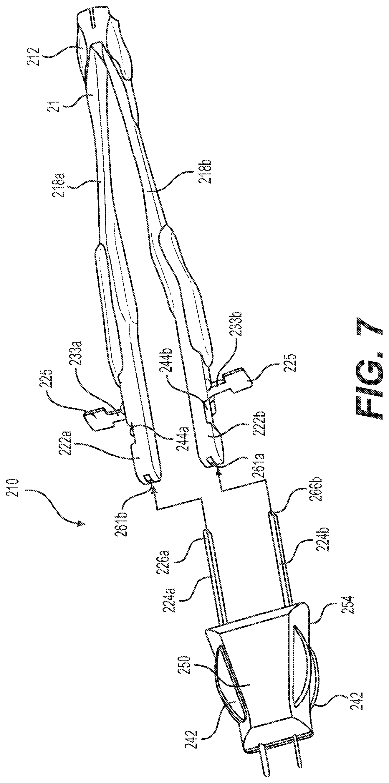 Patent US12496118 Figure 7 – Forceps having removable tips