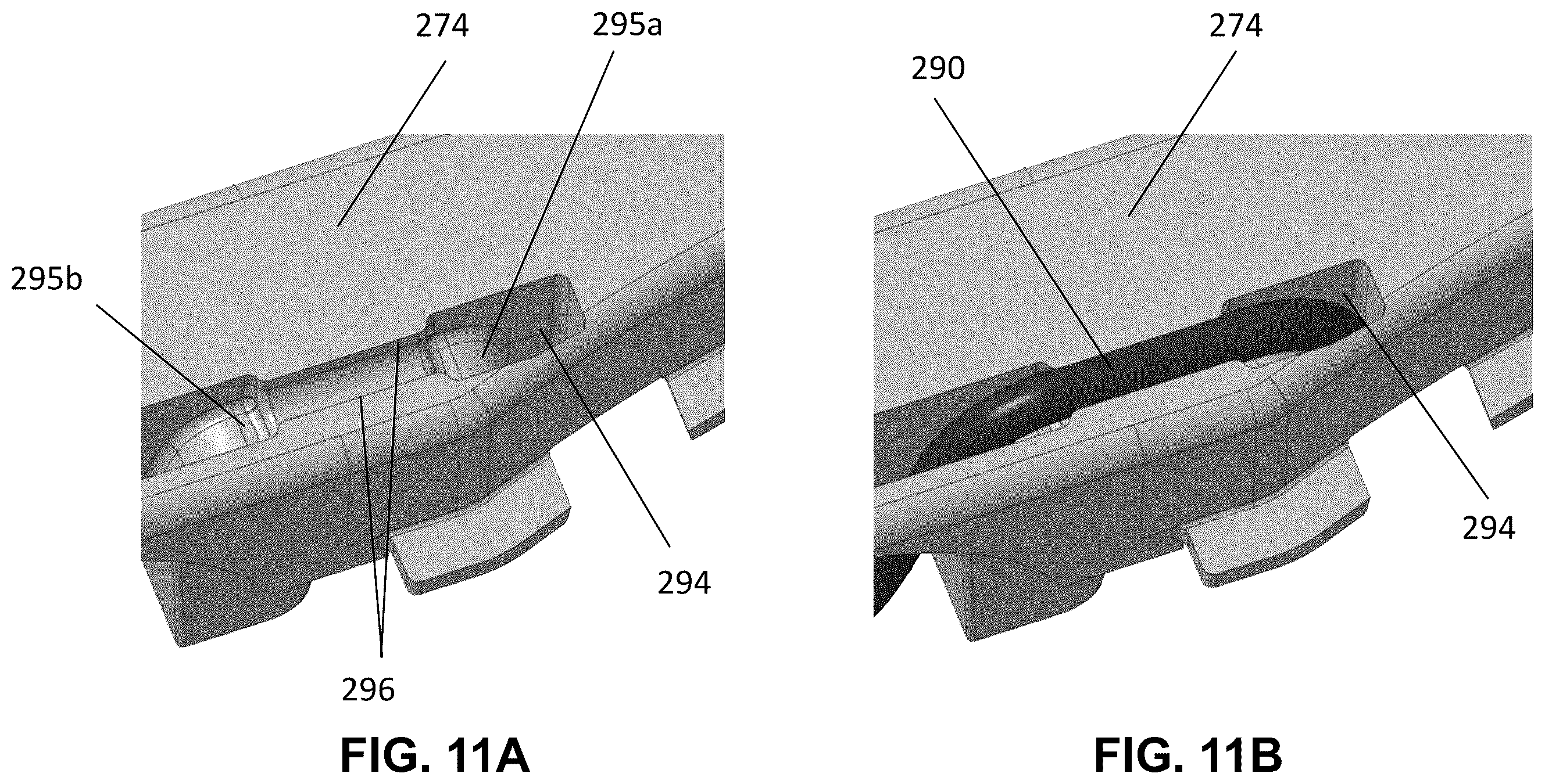 Patent US12496119 Figure 11 – Jaw member, end effector assembly, and method of manufacturing a jaw member of an electrosurgical instrument