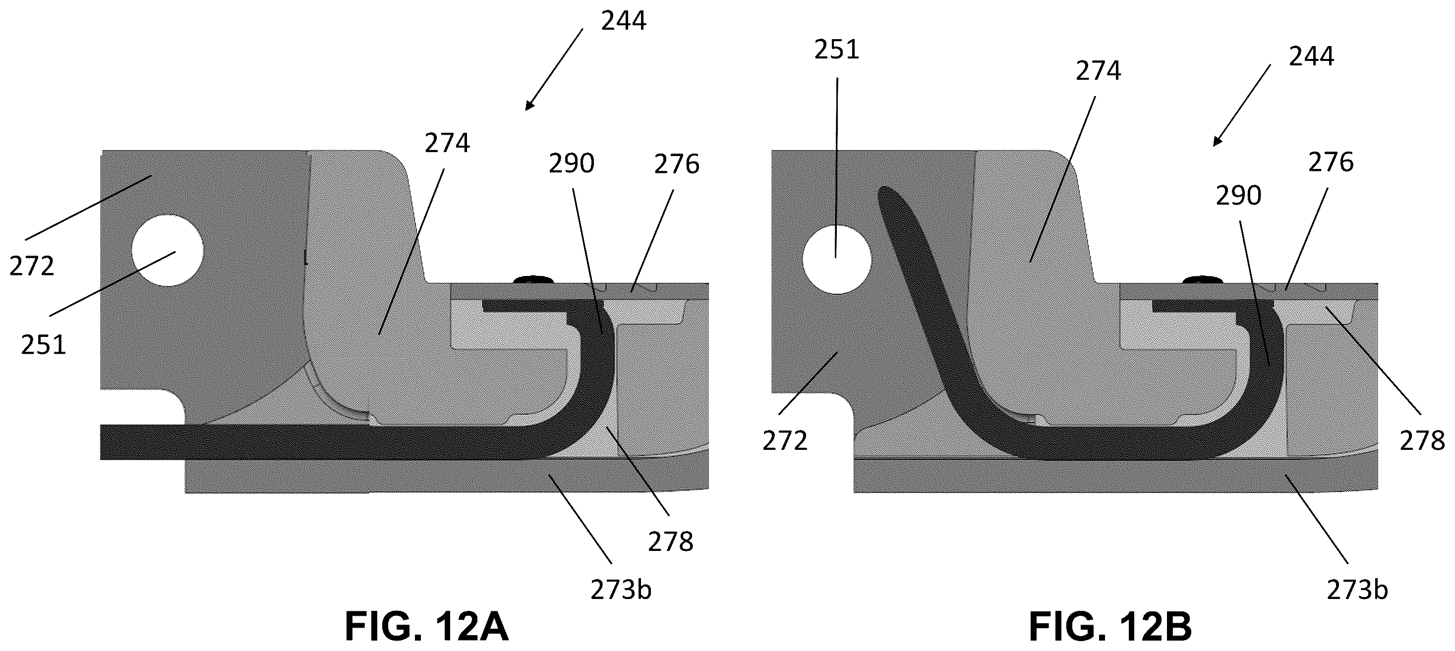 Patent US12496119 Figure 12 – Jaw member, end effector assembly, and method of manufacturing a jaw member of an electrosurgical instrument