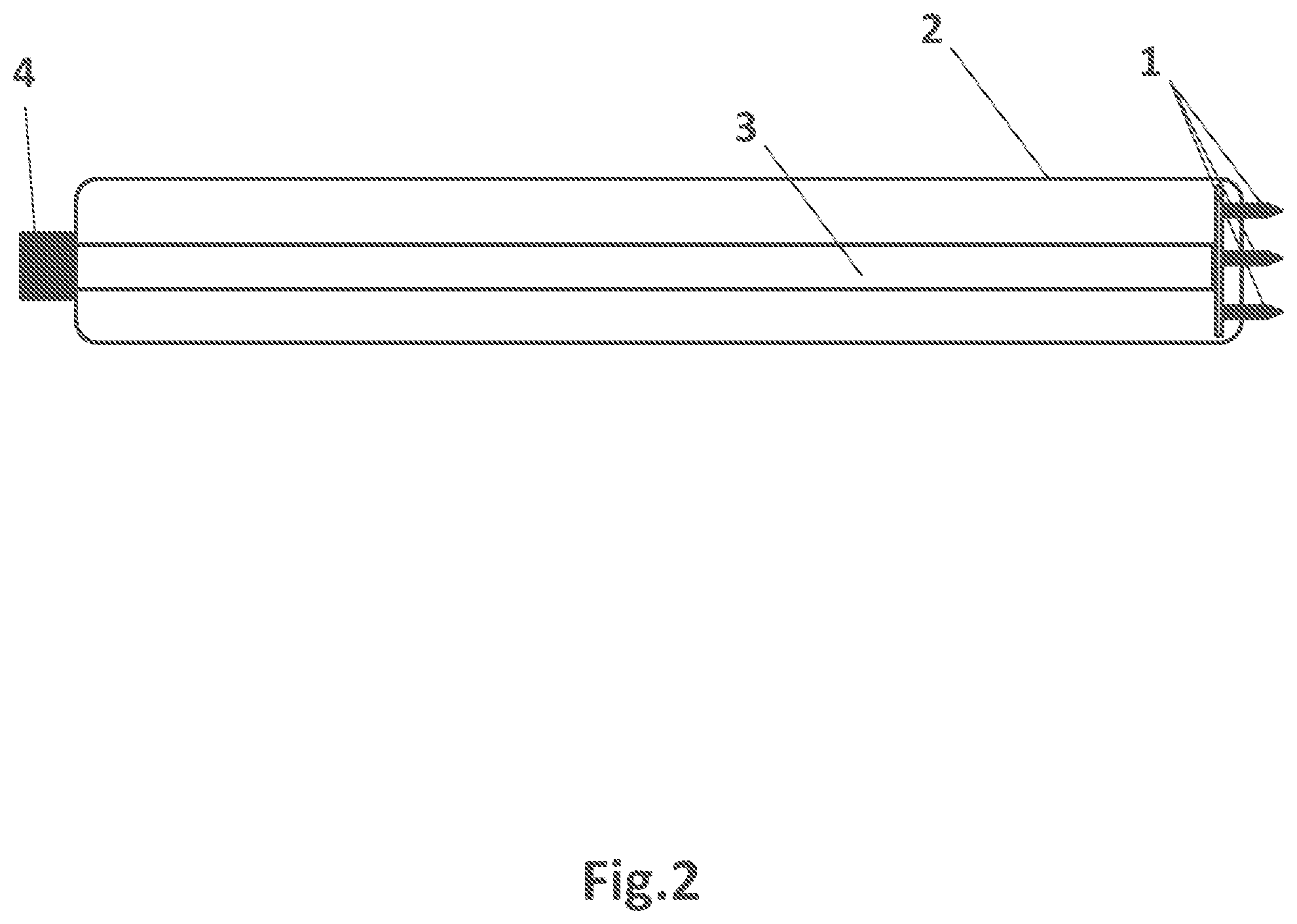 Patent US12496121 Figure 2 – RF fractional device for treatment at different tissue depths
