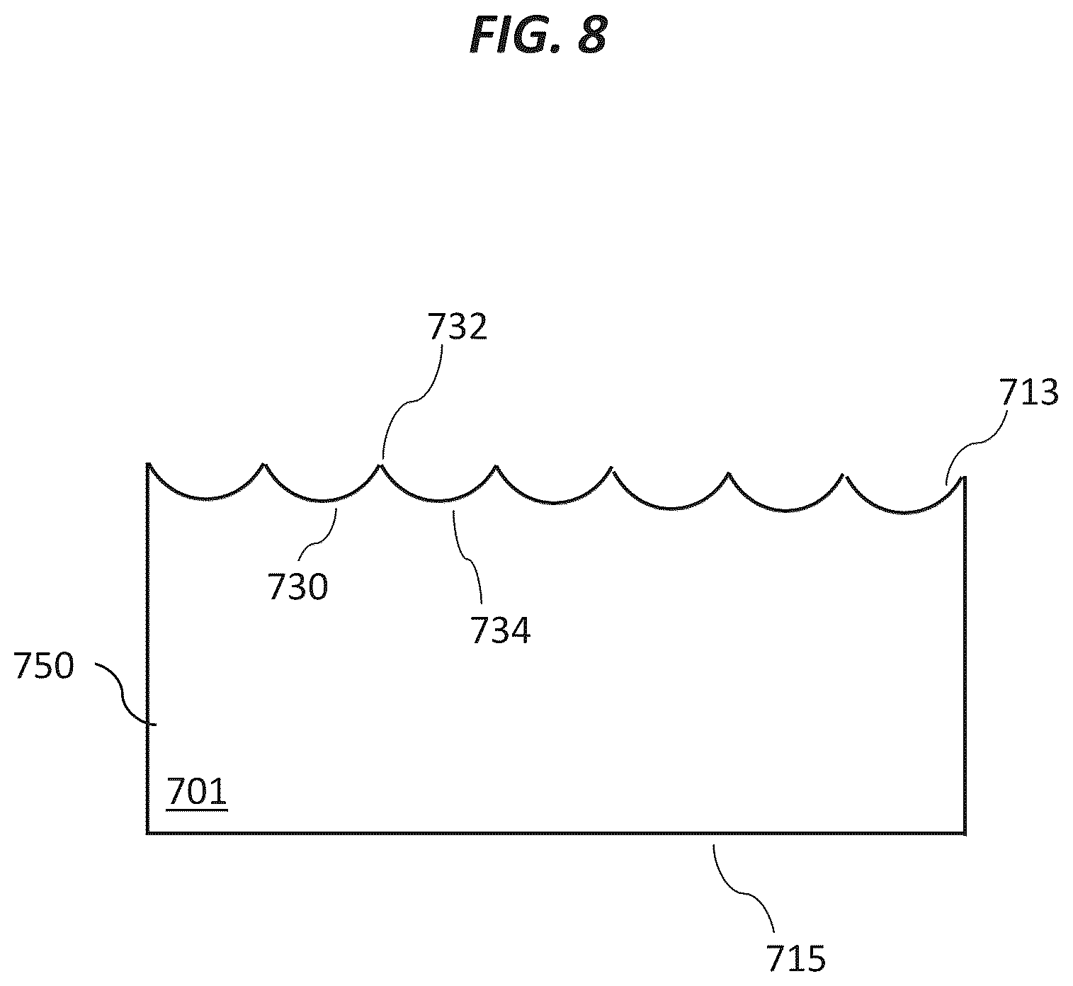 Patent US12496123 Figure 8 – Contoured electrodes for pulsed electric field ablation, and systems, devices, and methods thereof