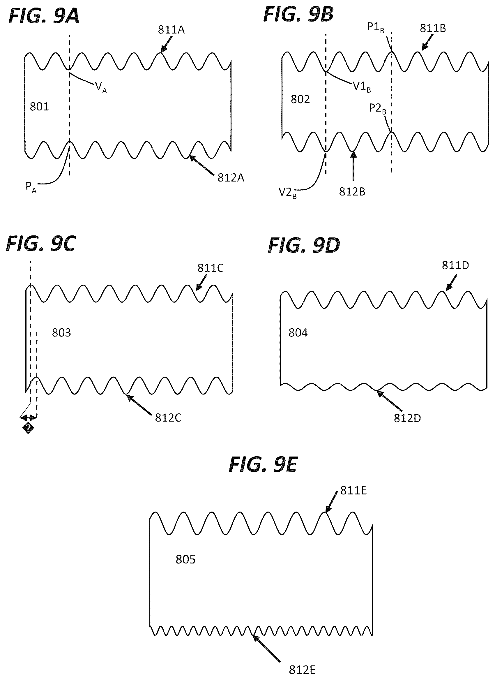 Patent US12496123 Figure 9 – Contoured electrodes for pulsed electric field ablation, and systems, devices, and methods thereof