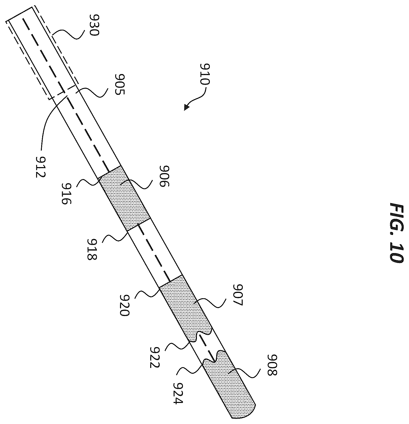 Patent US12496123 Figure 10 – Contoured electrodes for pulsed electric field ablation, and systems, devices, and methods thereof