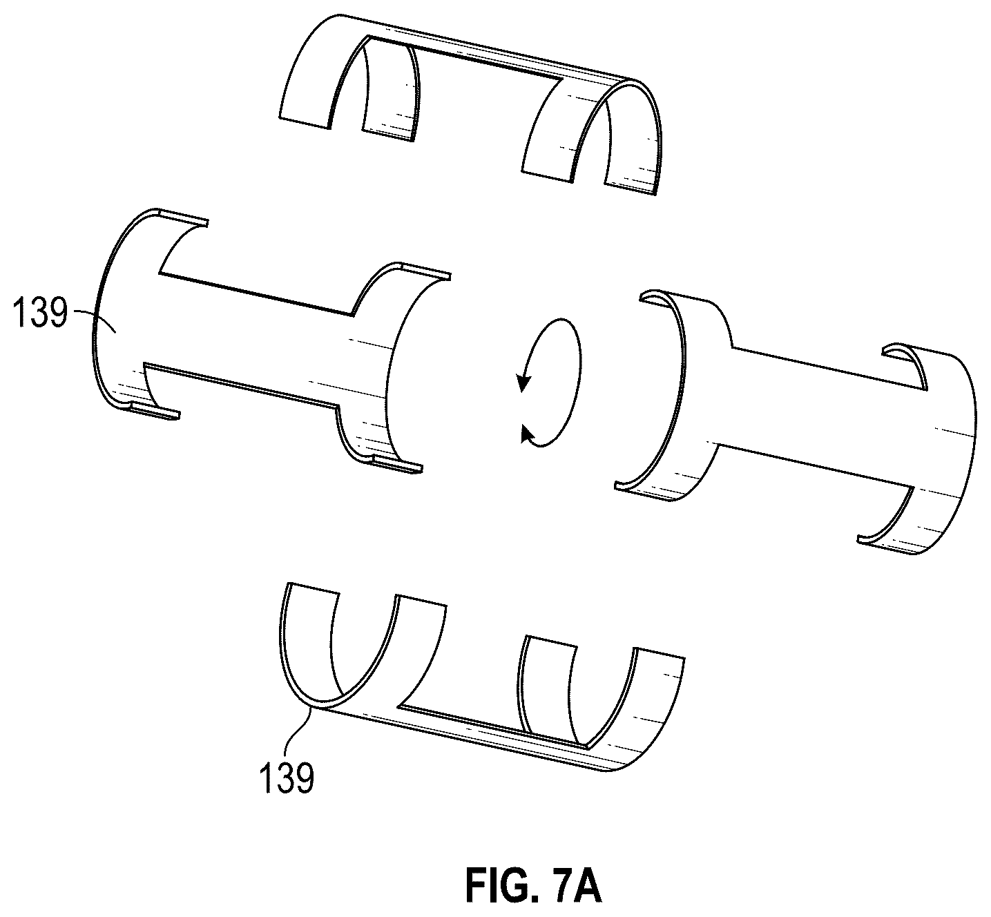 Patent US12496126 Figure 7 – Tissue cutting systems and methods