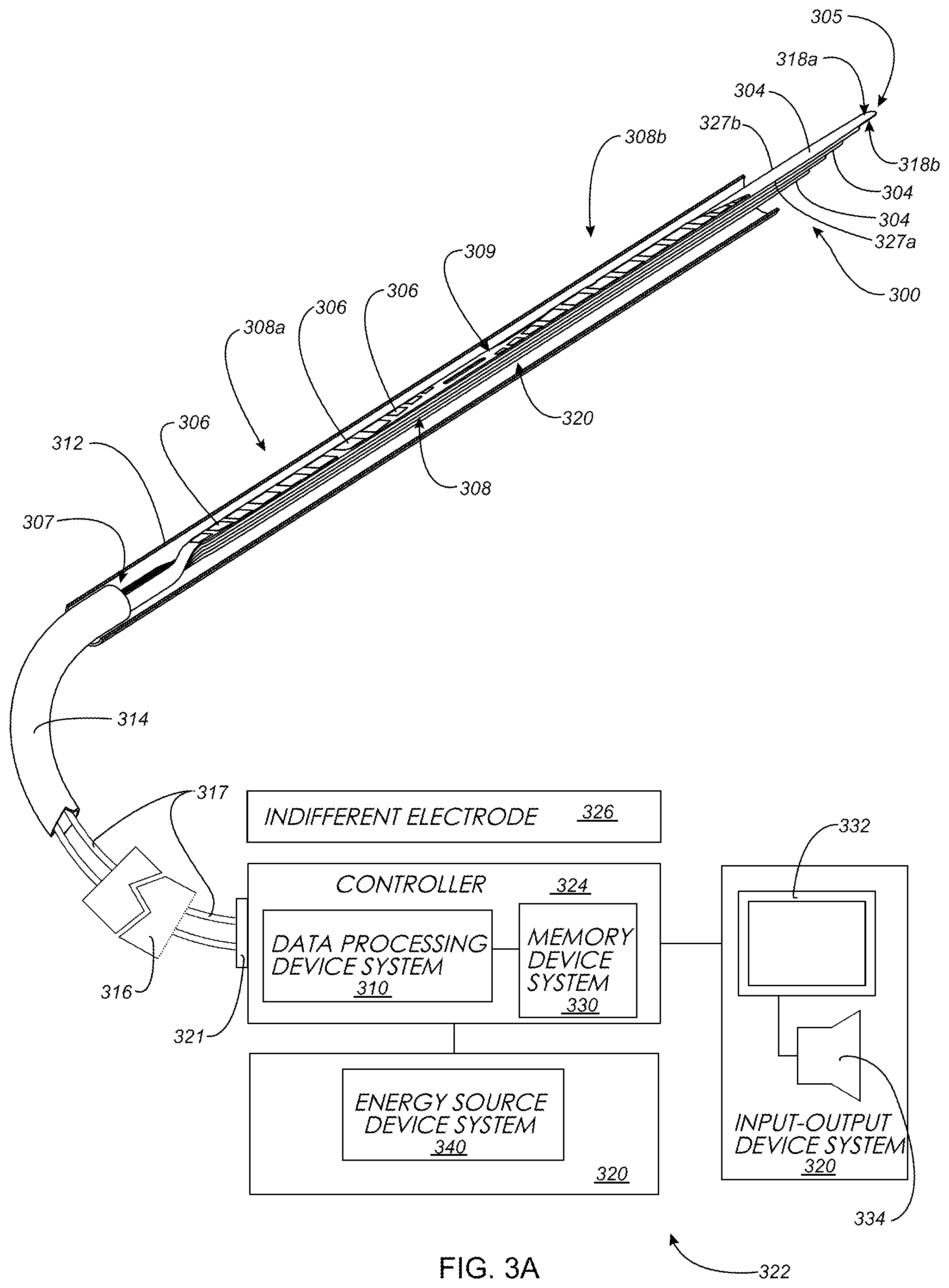 Patent US12496127 Figure 3 – High-density electrode-based medical device system