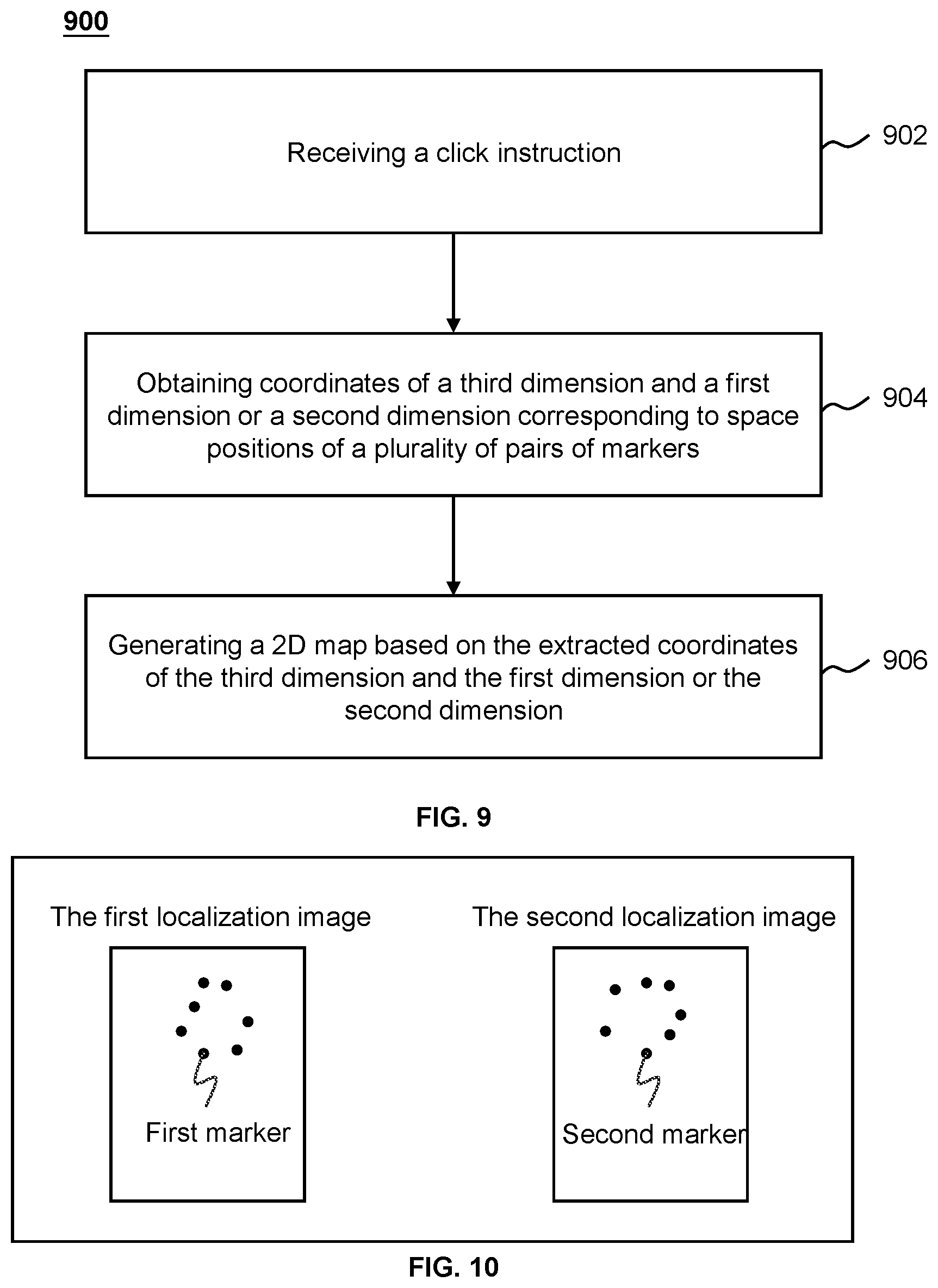 Patent US12496132 Figure 10 – System and method for determining a target point for a needle biopsy