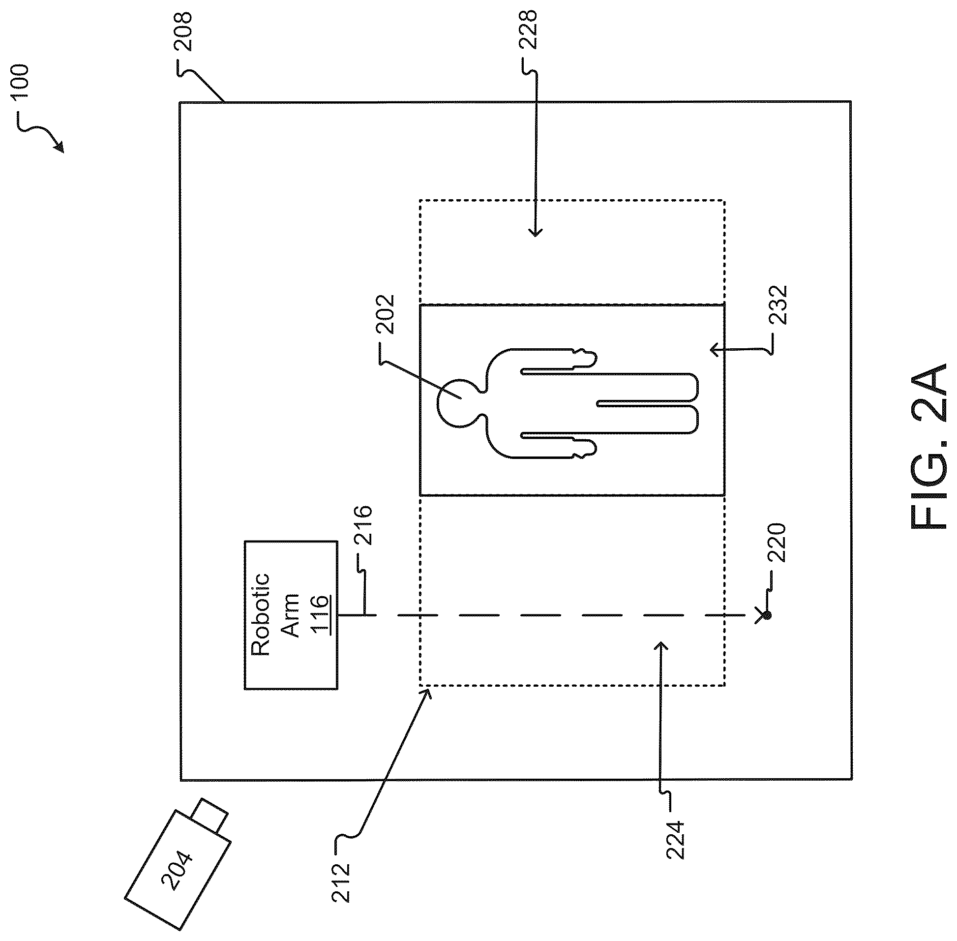 Patent US12496141 Figure 2 – Systems and methods for work volume mapping to facilitate dynamic collision avoidance