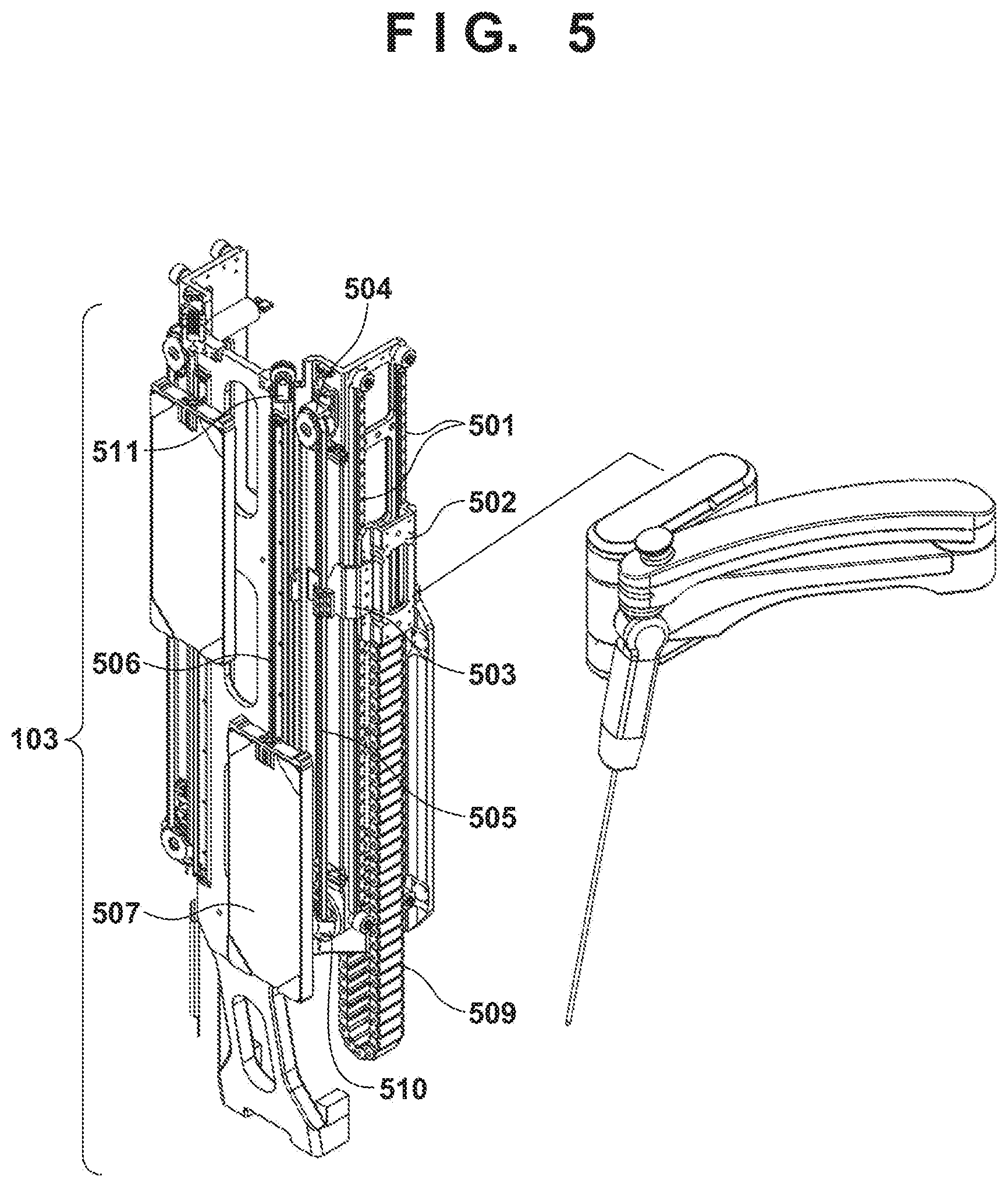 Patent US12496148 Figure 5 – Surgery supporting apparatus for controlling motion of robot arm