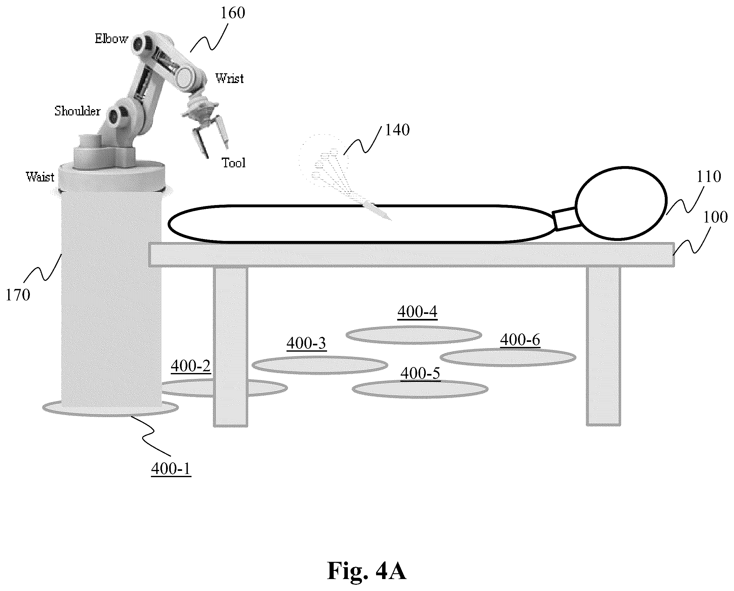 Patent US12496149 Figure 5 – System and method for automated simultaneous trocar and robot base location determination