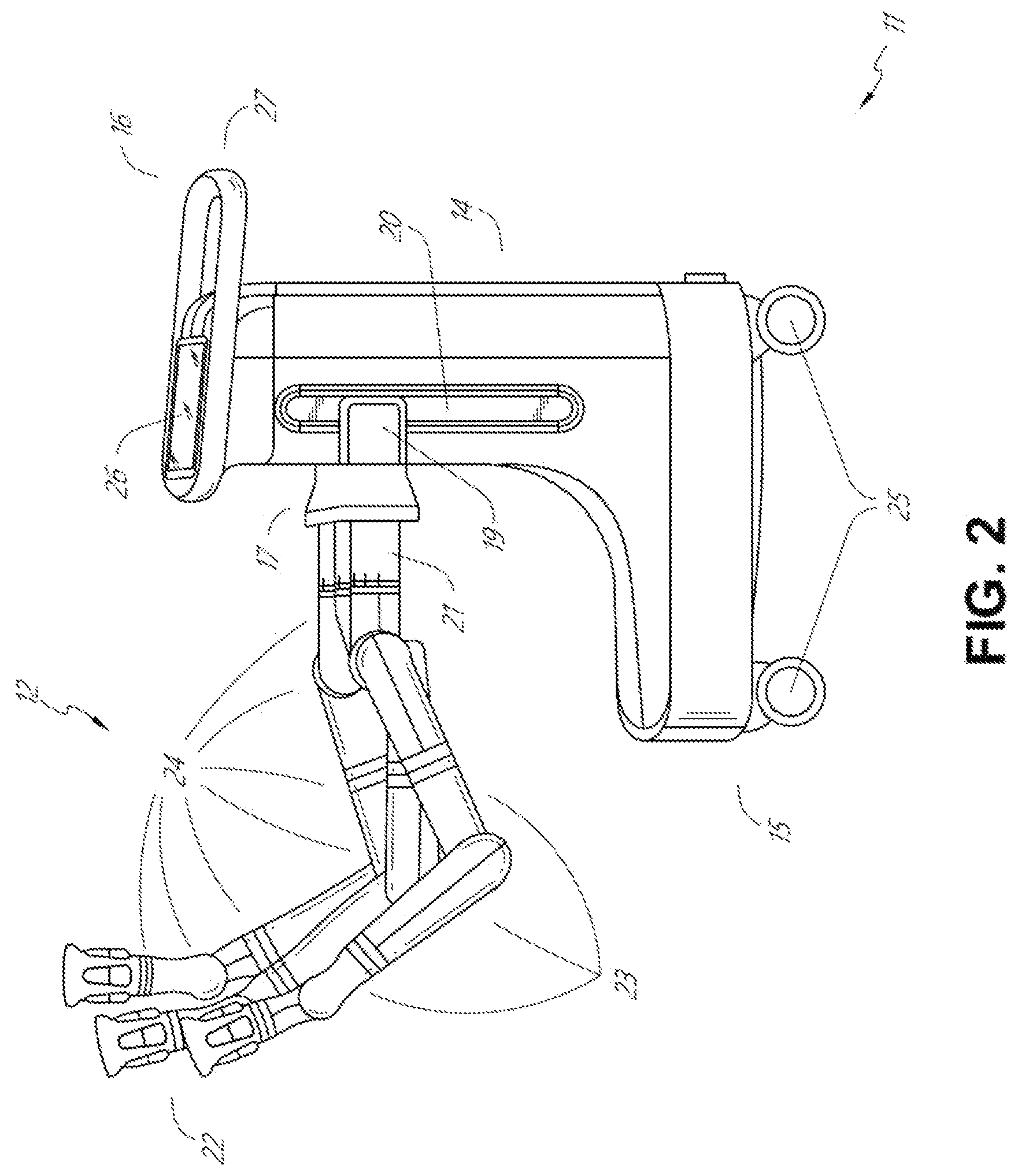 Patent US12496151 Figure 2 – Self-aligned docking for a robotic surgical platform