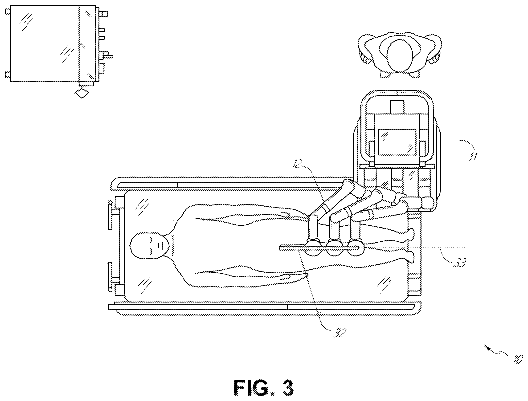 Patent US12496151 Figure 3 – Self-aligned docking for a robotic surgical platform