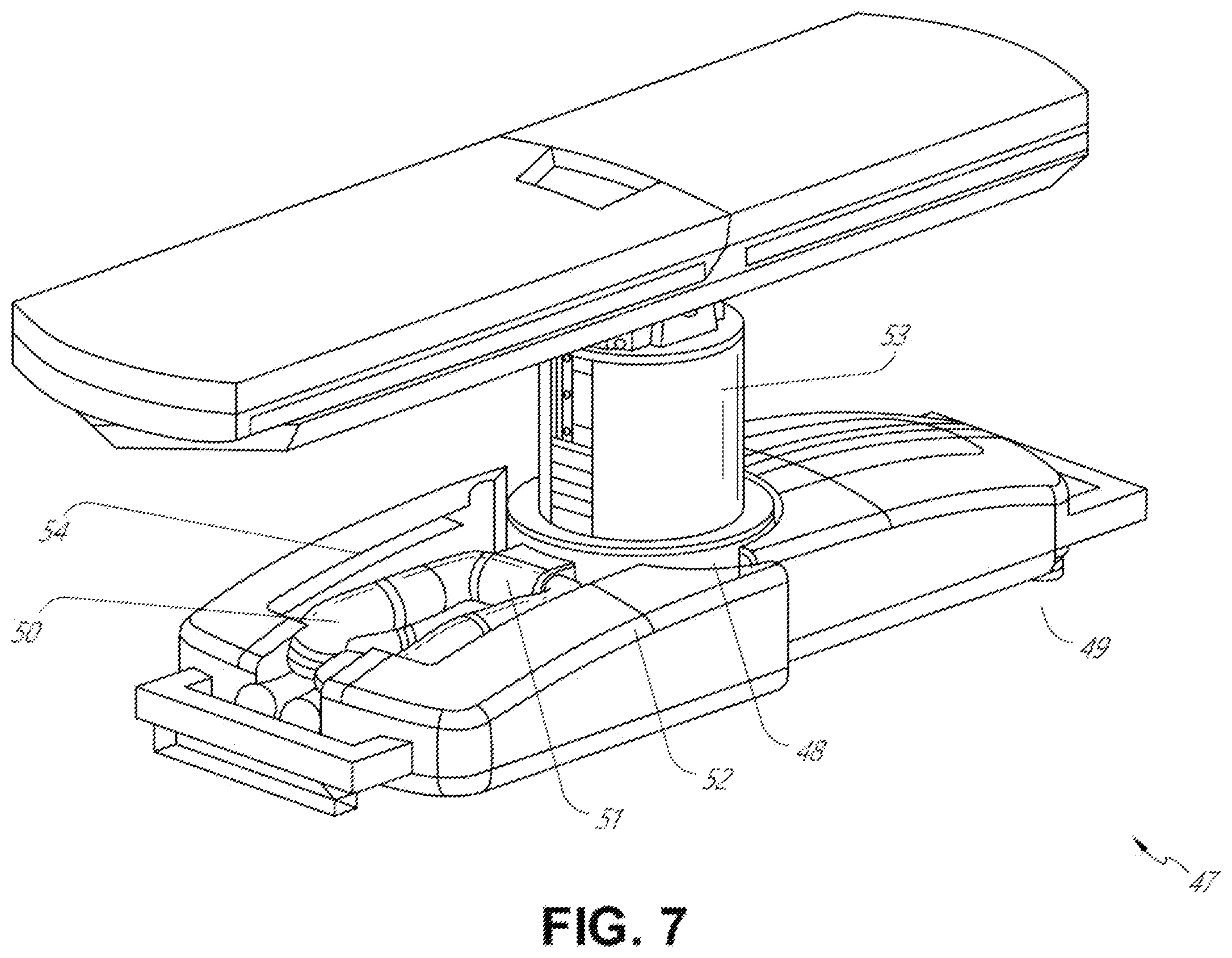 Patent US12496151 Figure 7 – Self-aligned docking for a robotic surgical platform