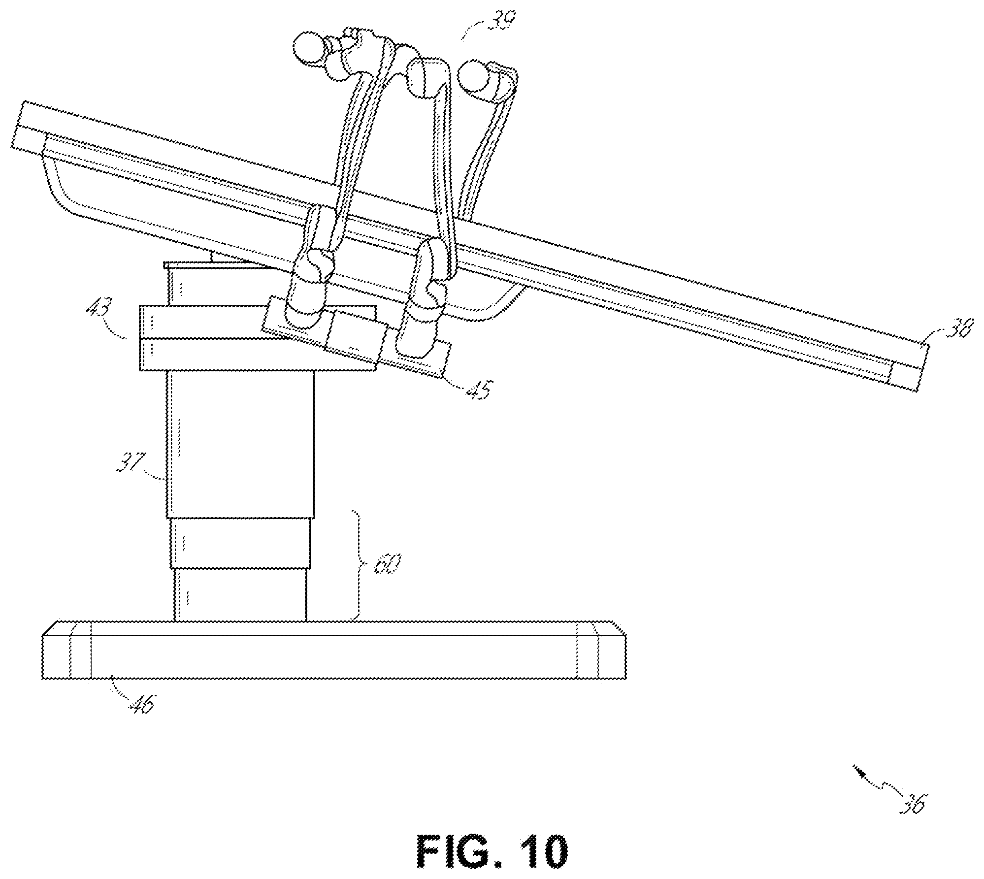 Patent US12496151 Figure 10 – Self-aligned docking for a robotic surgical platform
