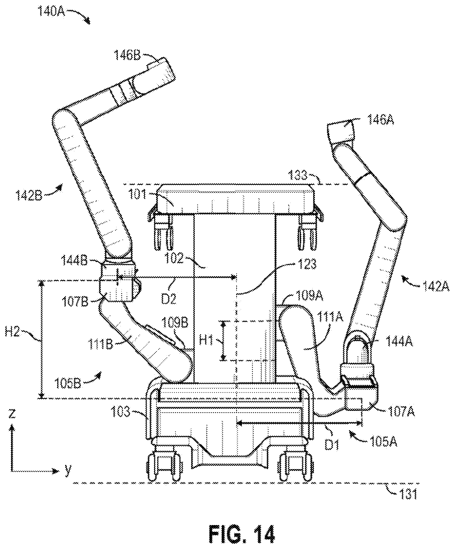 Patent US12496151 Figure 13 – Self-aligned docking for a robotic surgical platform