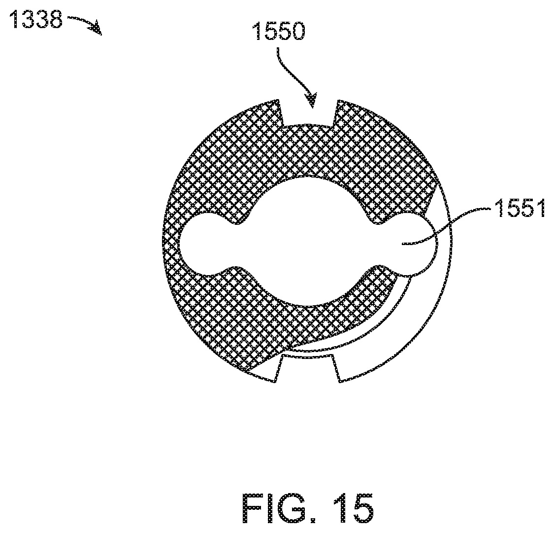 Patent US12496153 Figure 10 – Routing mechanisms for surgical instruments, and related devices, systems, and methods