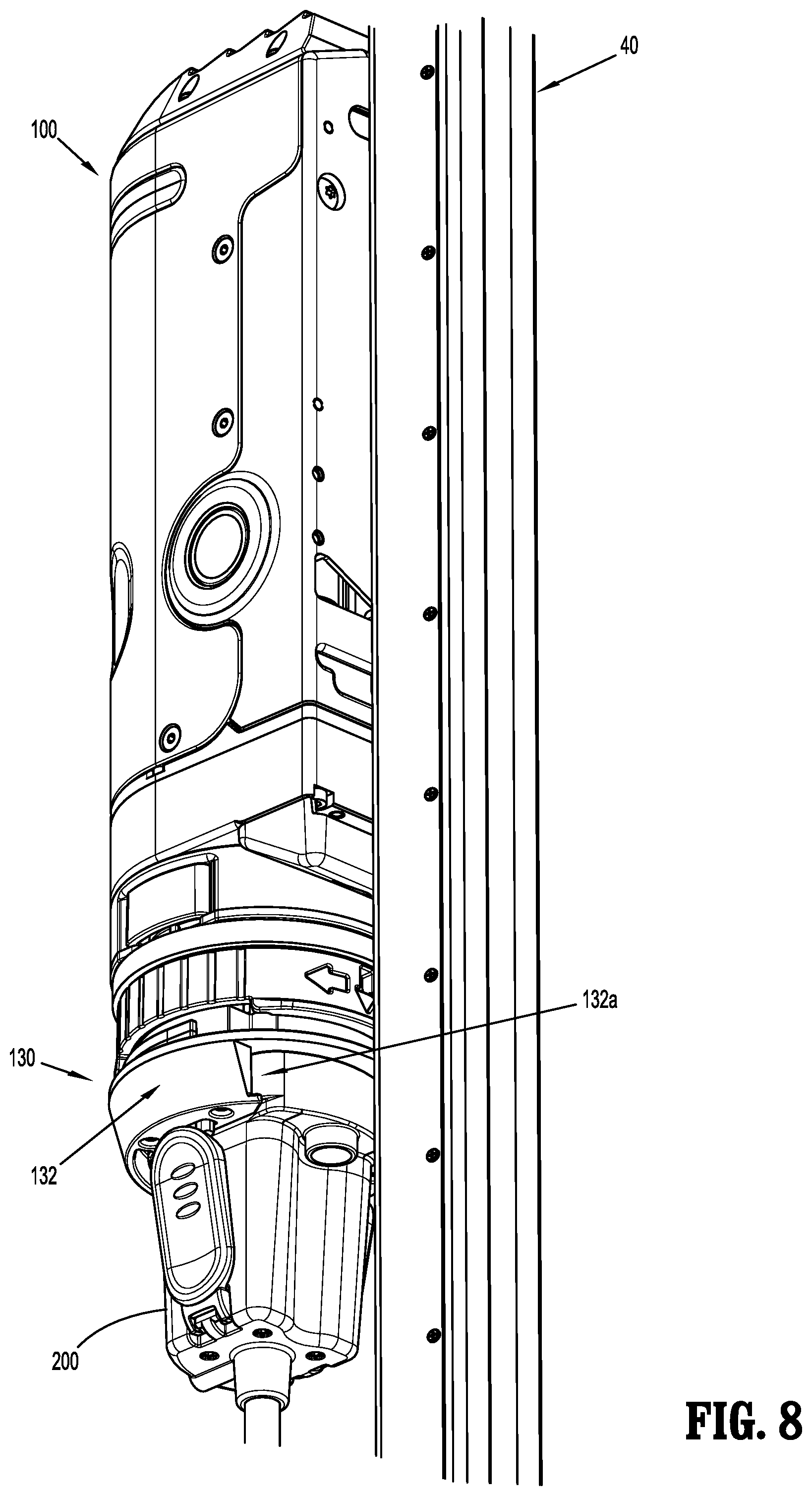 Patent US12496154 Figure 6 – Robotic surgical instrument including instrument rotation based on translation position
