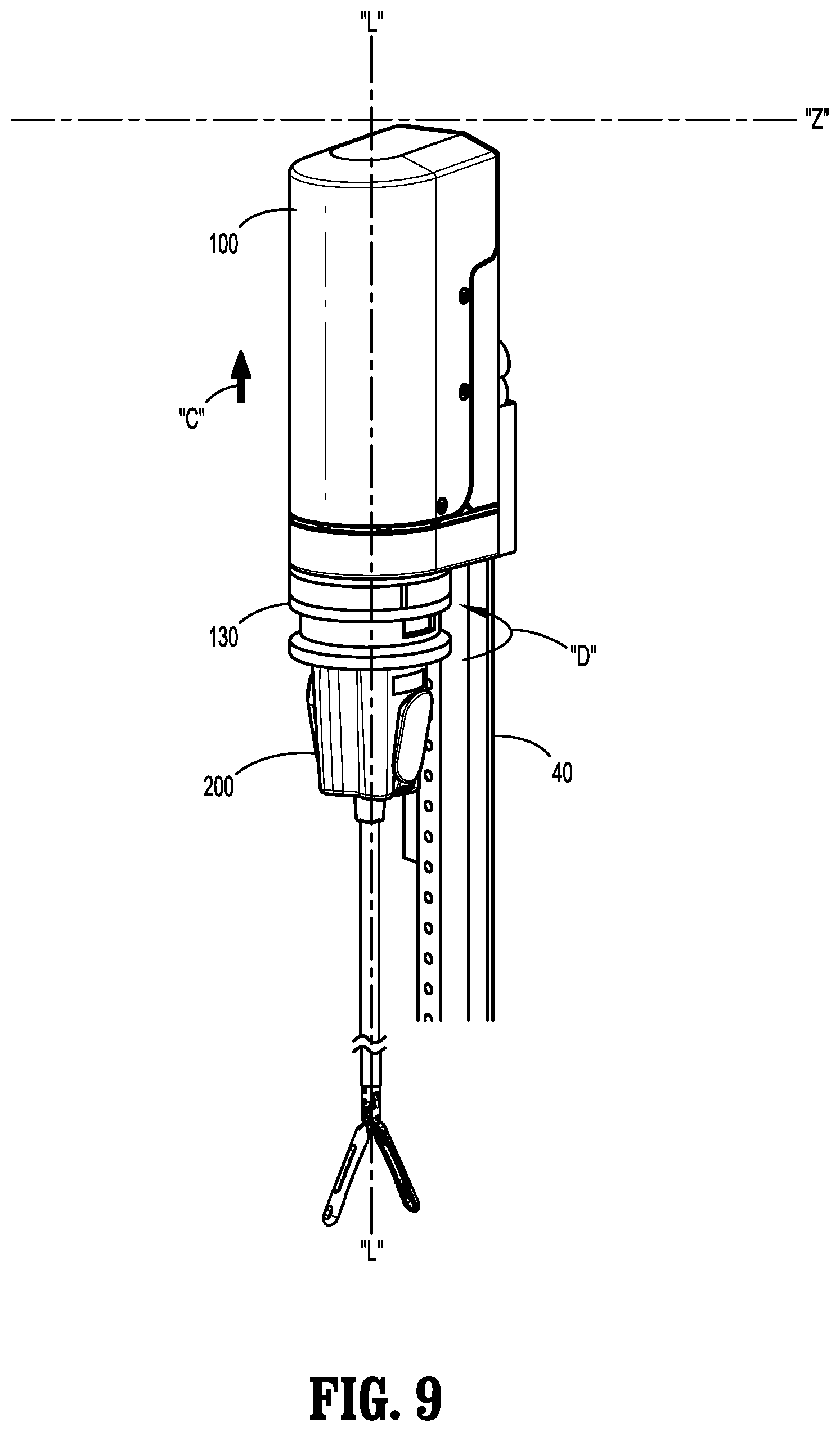 Patent US12496154 Figure 7 – Robotic surgical instrument including instrument rotation based on translation position