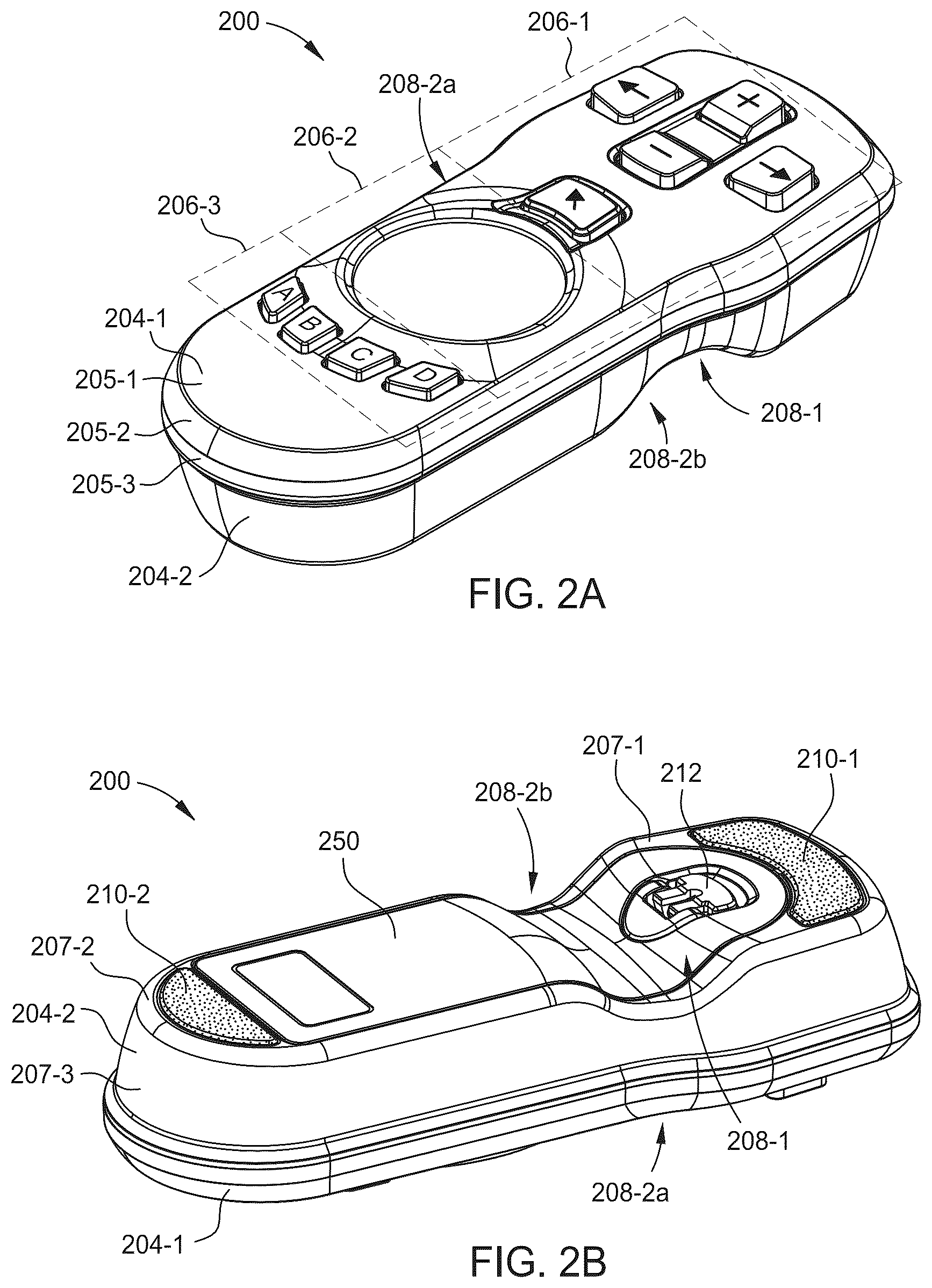 Patent US12496158 Figure 2 – Systems including a wireless remote and tray