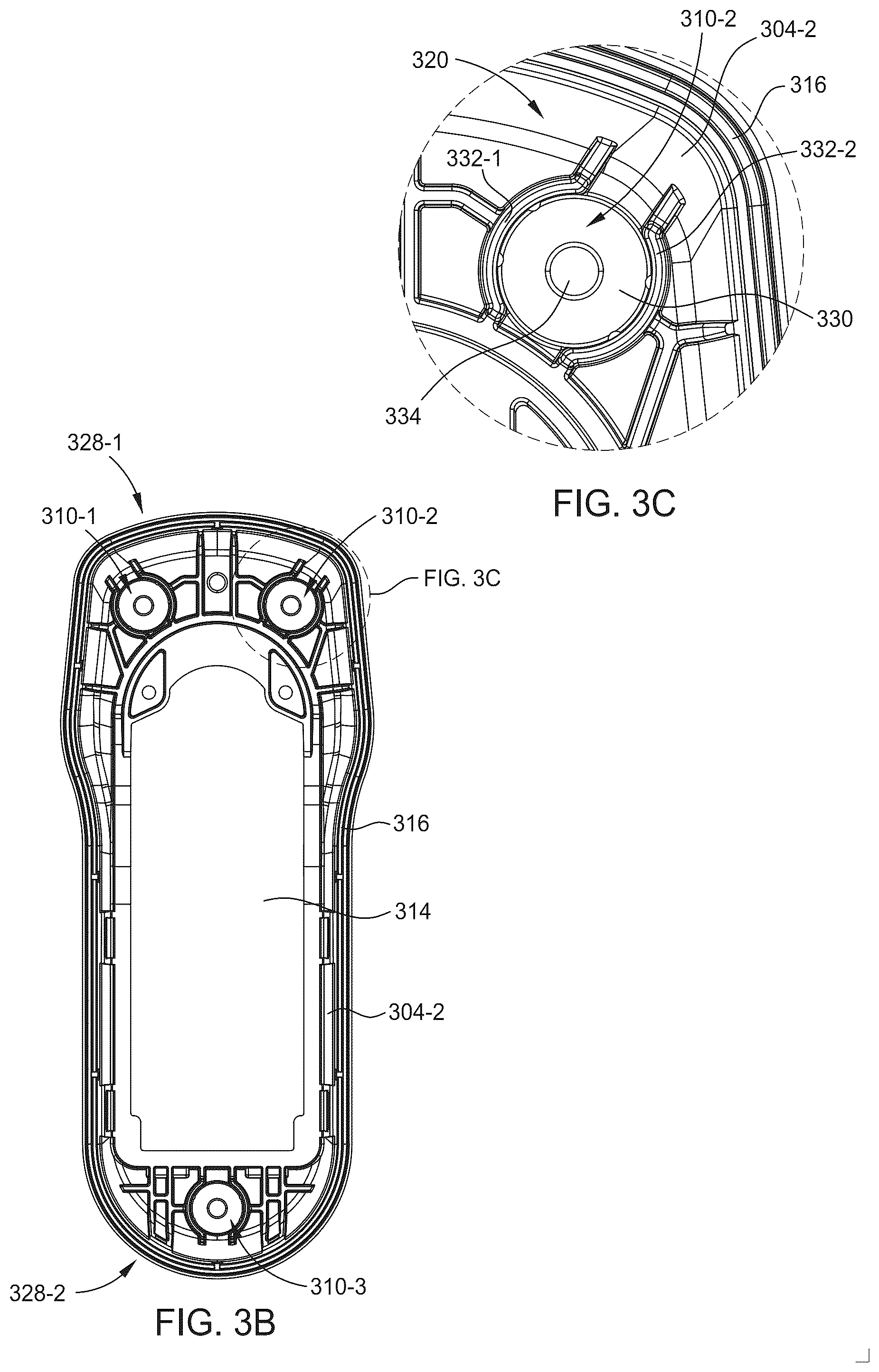 Patent US12496158 Figure 5 – Systems including a wireless remote and tray
